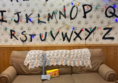The Byer’s Living Room From Stranger Things