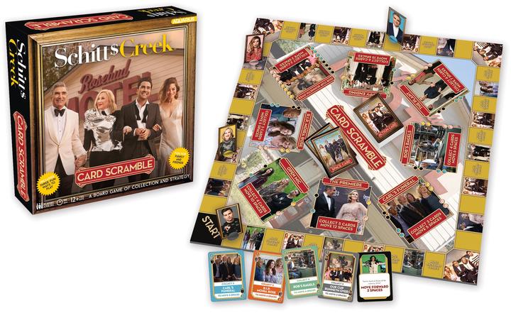 Schitt's Creek Card Scramble Board Game
