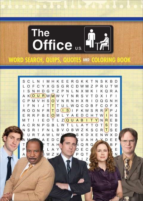 OFFICE WORD SEARCH, QUIPS, QUOTES & COLORING