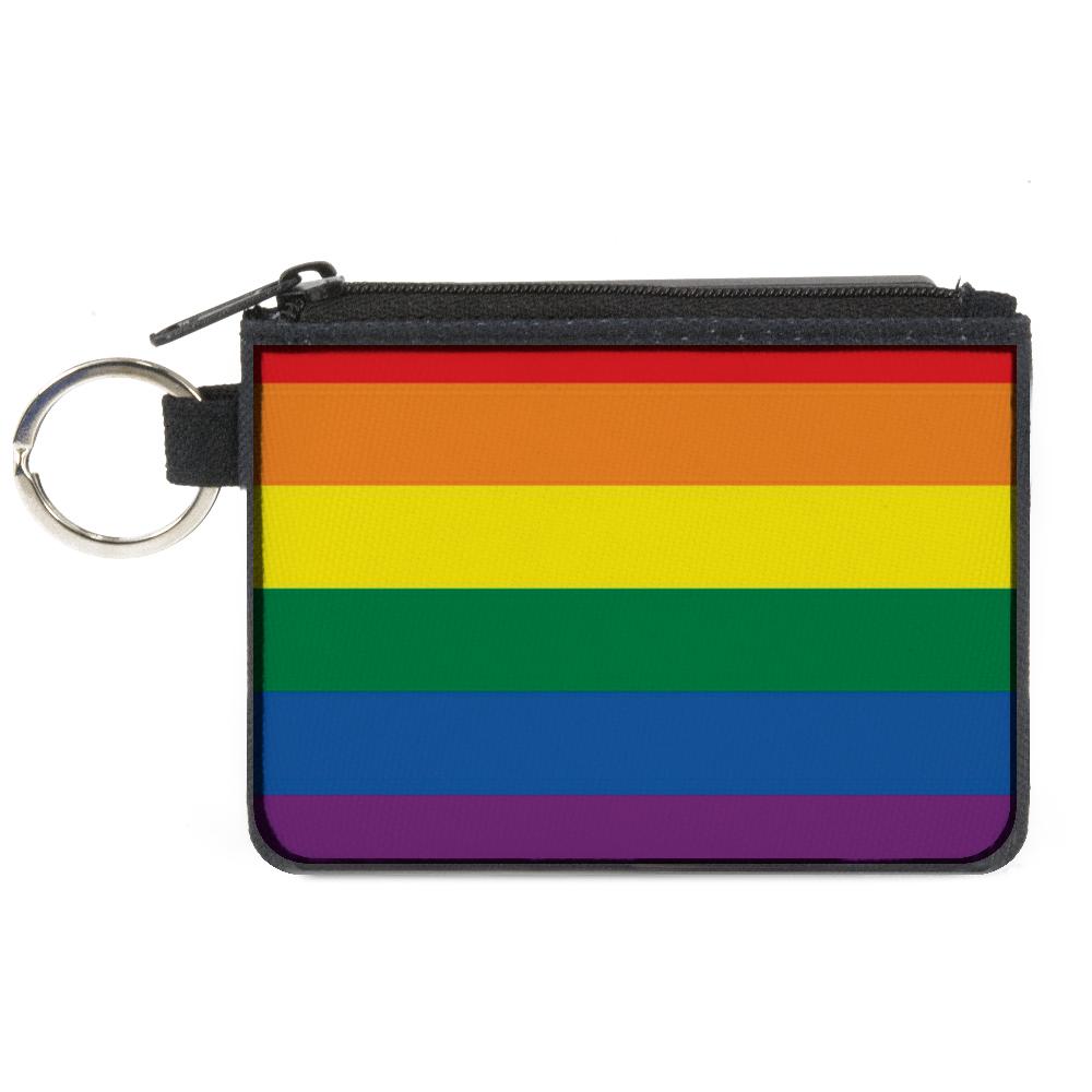 Pride Mini Canvas Zipper Wallet