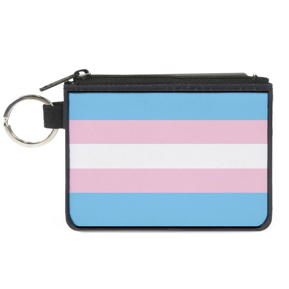 Trans Pride Mini Zipper Wallet