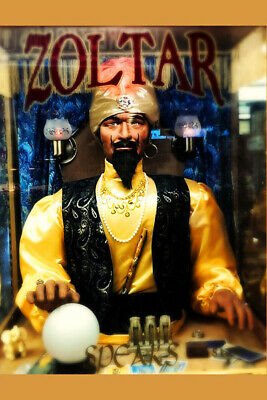 2 Zoltar Speaks Fortune Teller Refrigerator Magnets Handmade with Charms