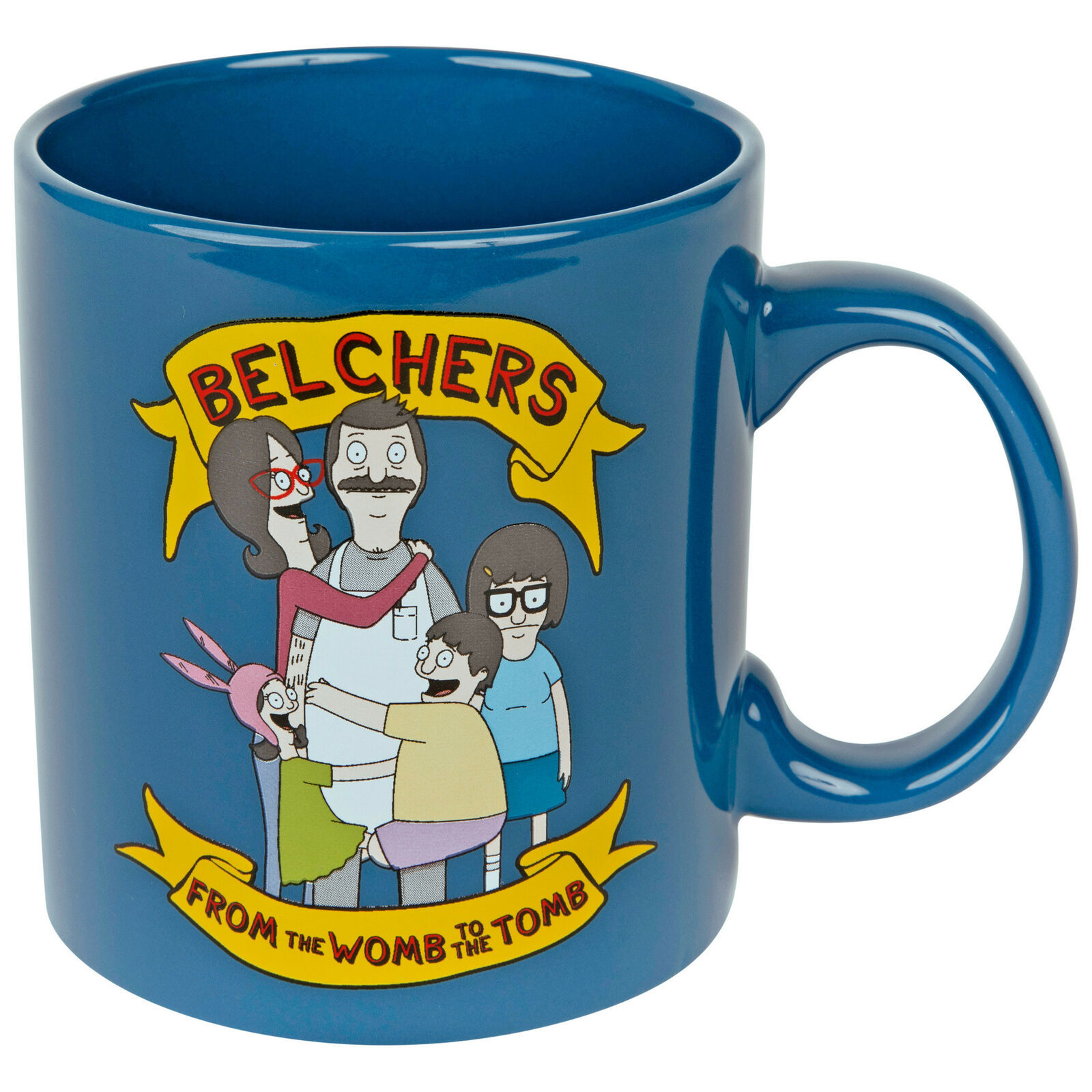 Belchers From the Womb to the Tomb 20oz ceramic mug