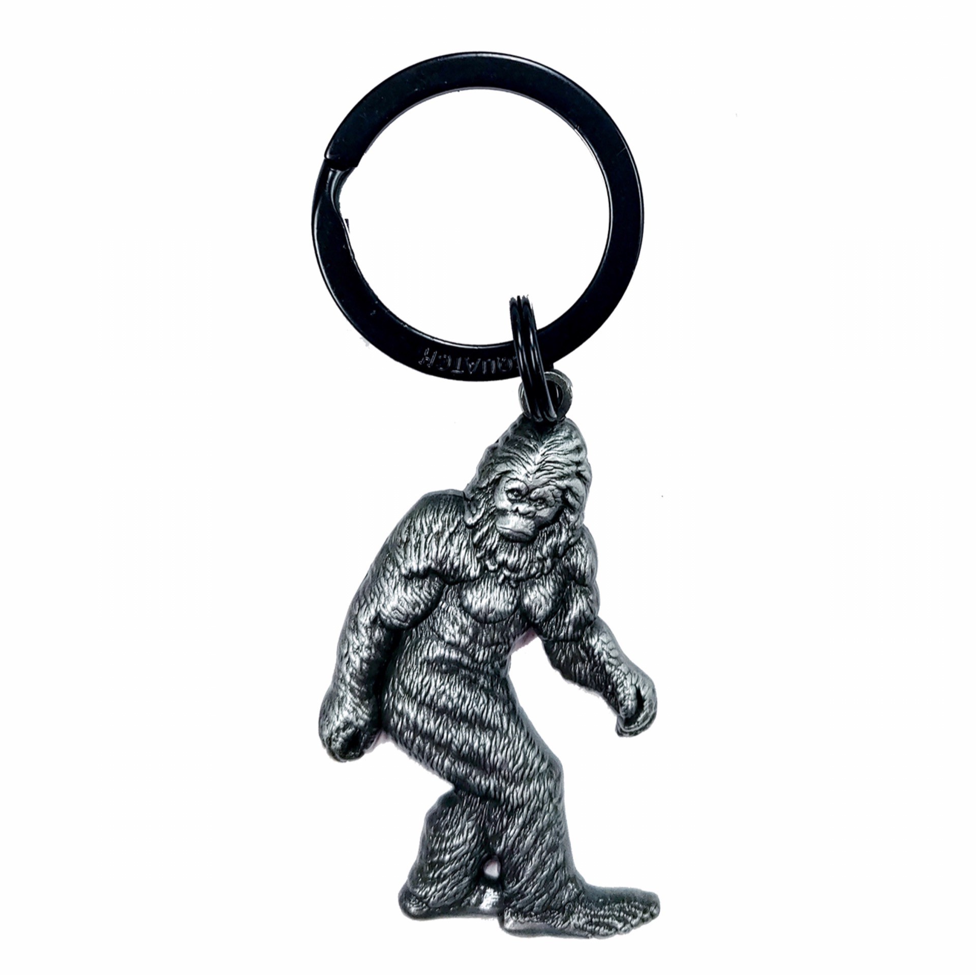 Bigfoot sculpted keychain