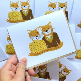 Fantastic Mr. Fox Greeting Card