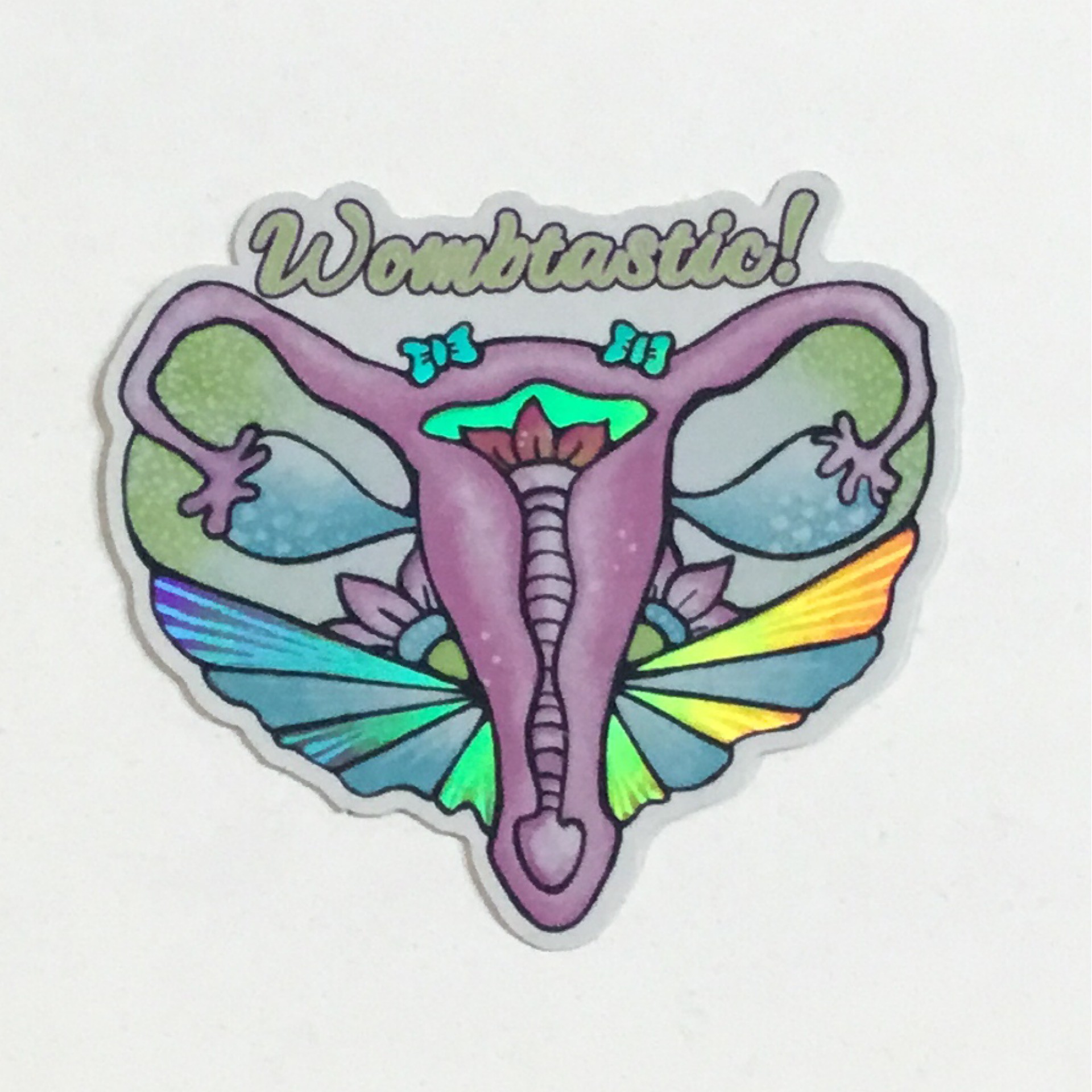 Wombtastic Holo Sticker RePop Gifts