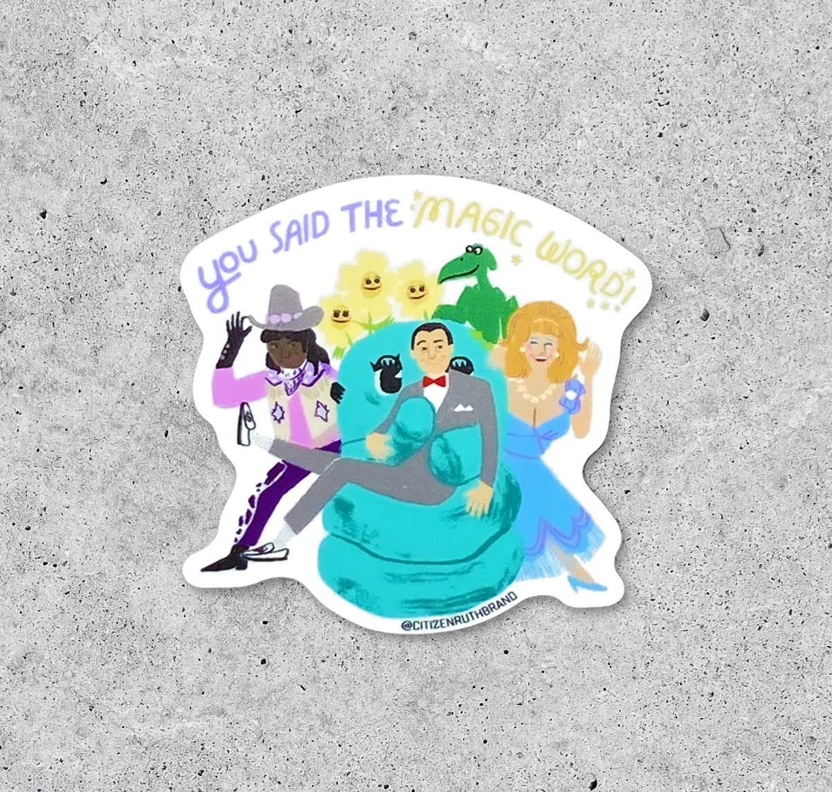 Pee Wee's Playhouse Sticker