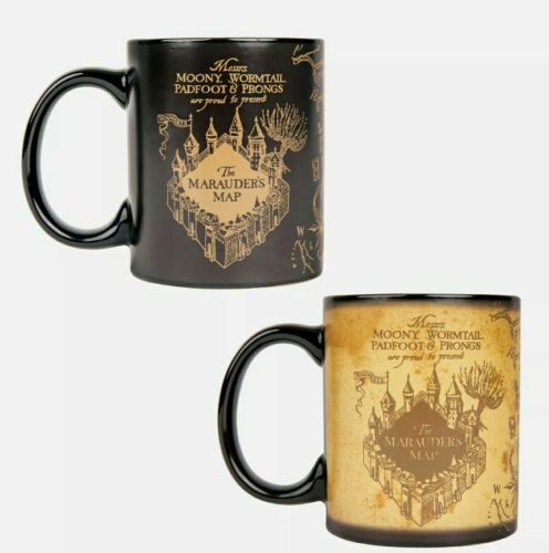 Harry Potter Marauders Map Heat Sensitive Mug