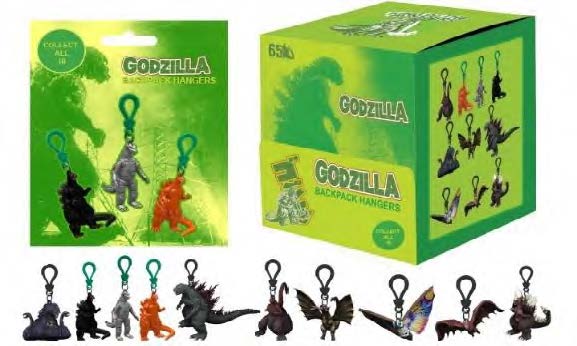 Godzilla Mystery Backpack Clips