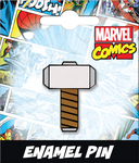 Enamel Pin Mjornir Thors Hammer