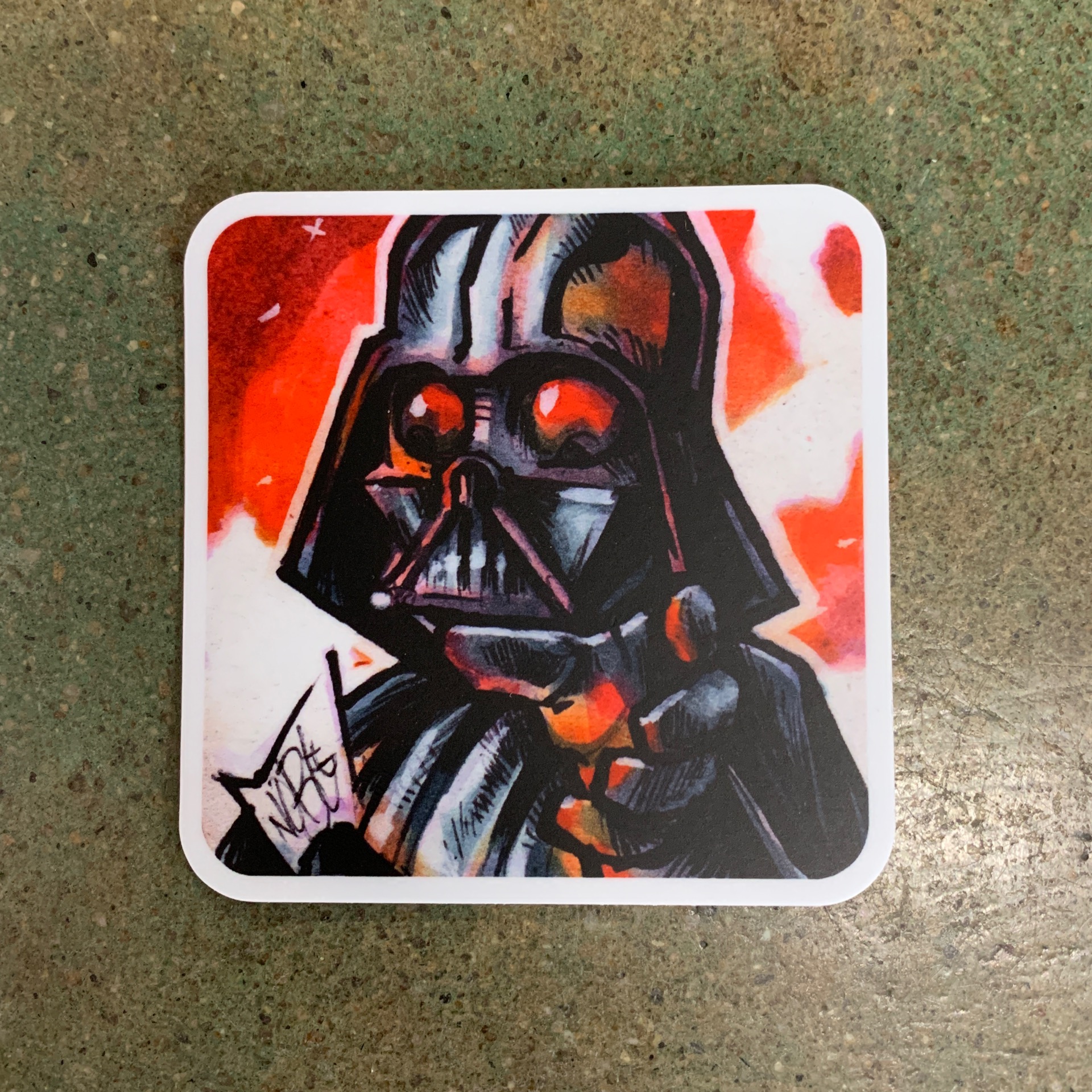 Darth Vader Inspired Sticker