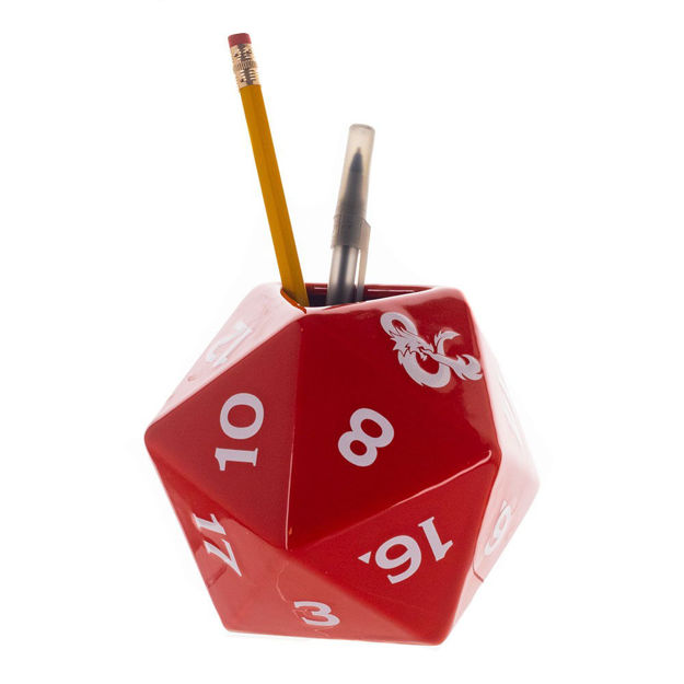 Dungeons & Dragons Sculpted Dice Pen Cup