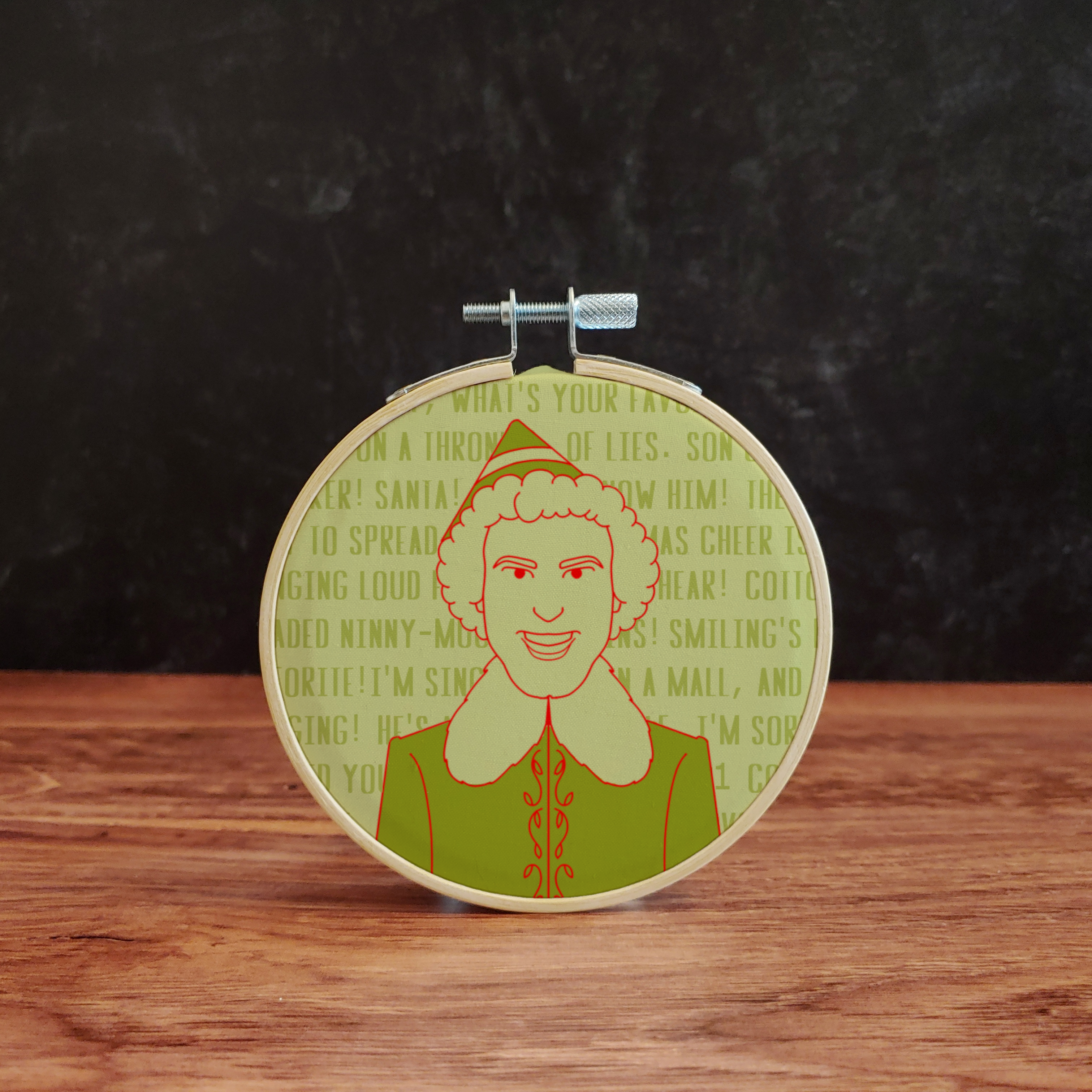 Elf Embroidery Kit