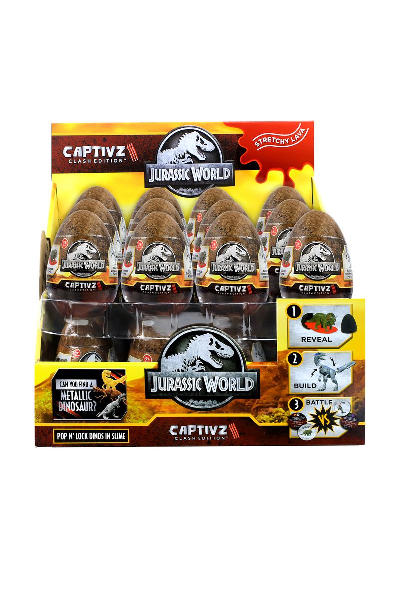Jurassic World Captivz Clash Edition Slime Egg
