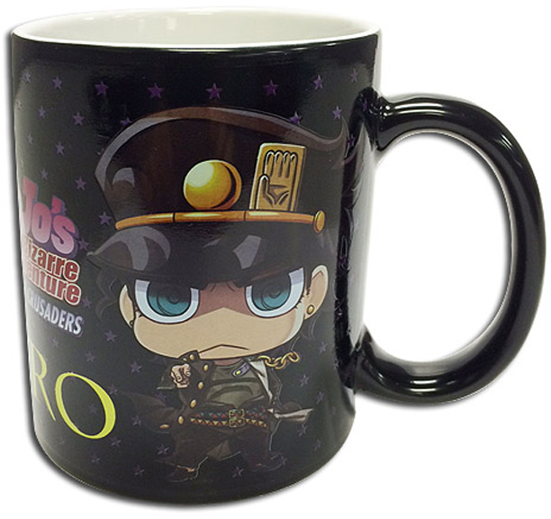 JOJOS BIZARRE ADVENTURE JOTARO & STAR PLATINUM HEAT REACTIVE MUG