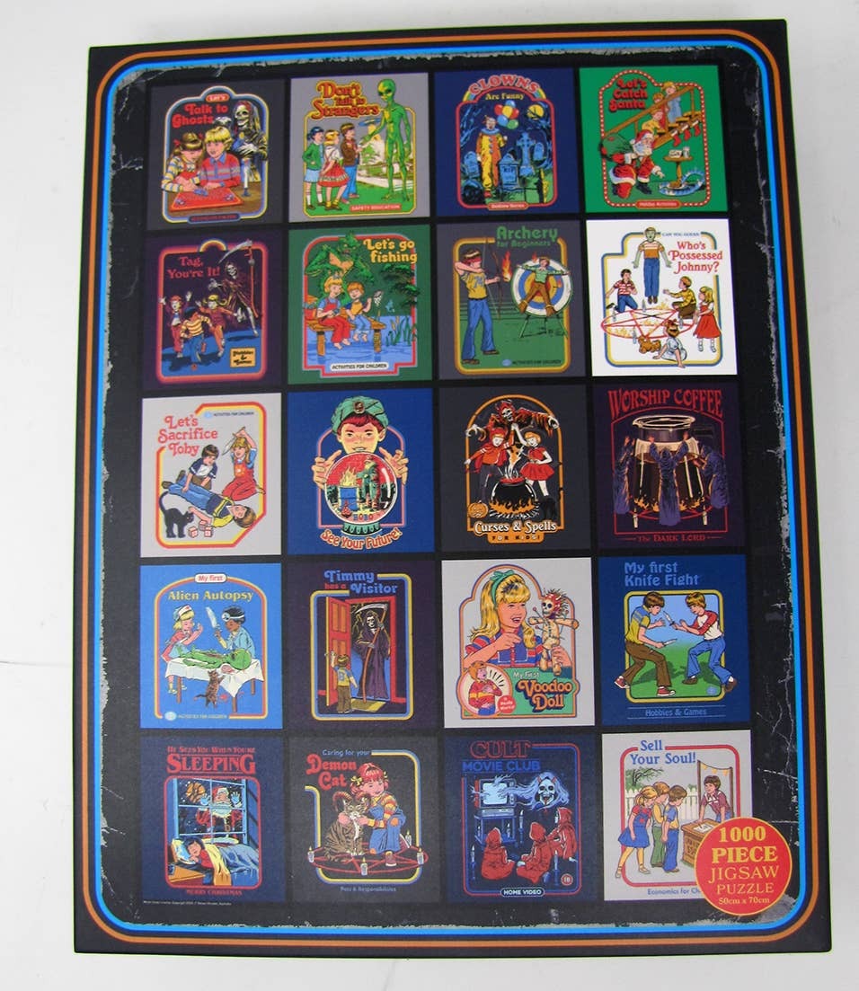 Steven Rhodes Puzzle #2 - Dark 1000 Piece Jigsaw Puzzle