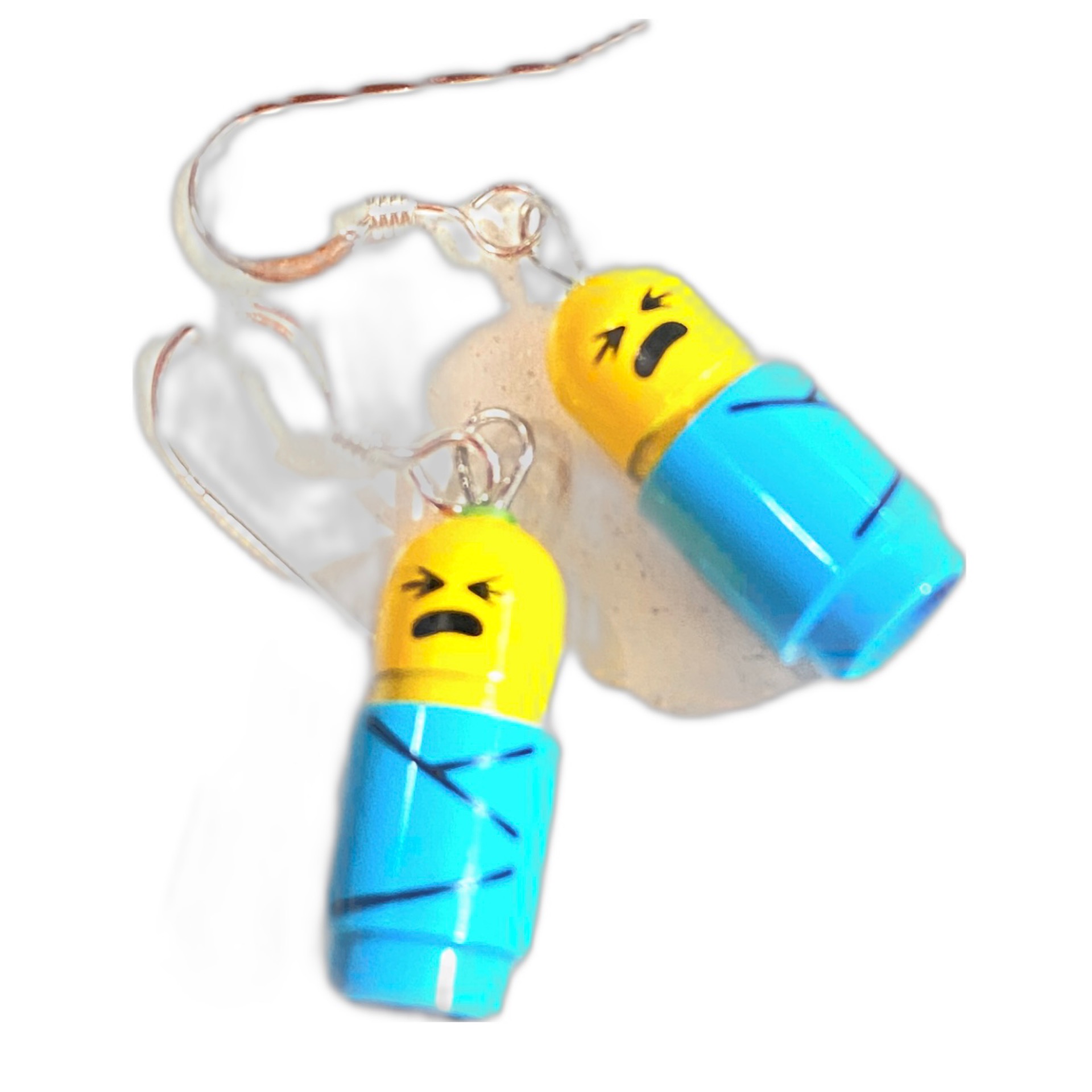 Baby Brick Earrings
