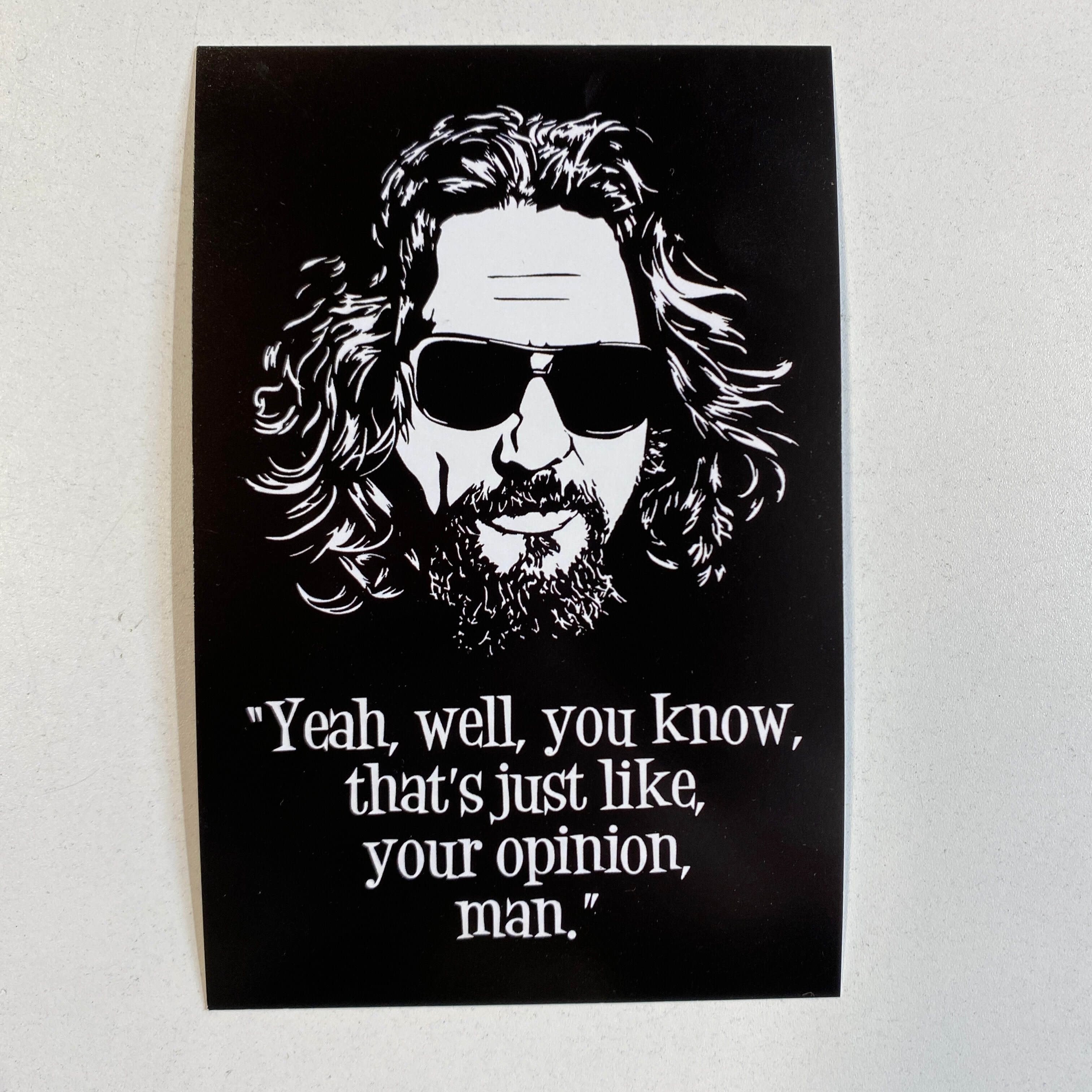 The Dude Postcard