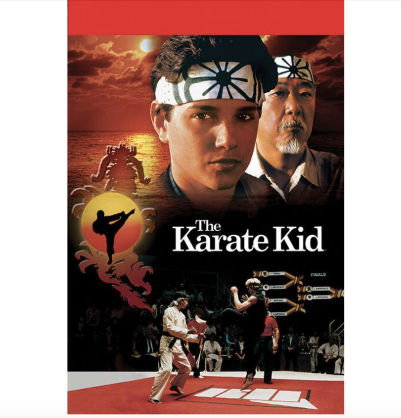 Karate Kid Movie Poster Magnet – 2x3 Inch – Refrigerator/Locker – Wax On, Wax Off!