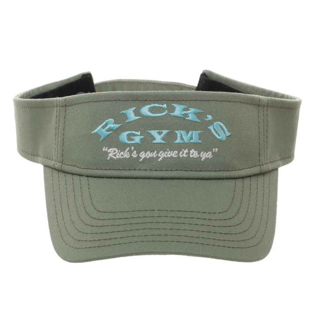 Rick and Morty Cartoon Network Rick's Gym Hat Visor Green