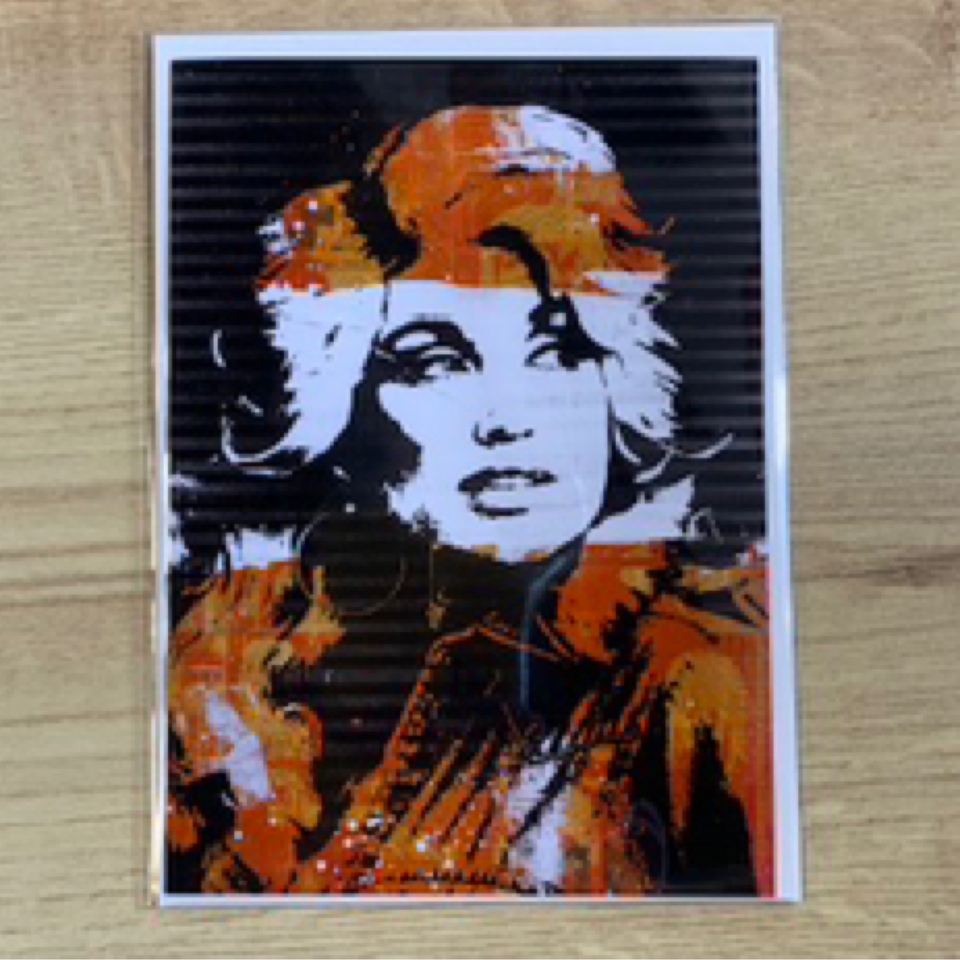 Dolly Parton Vertical Art Card