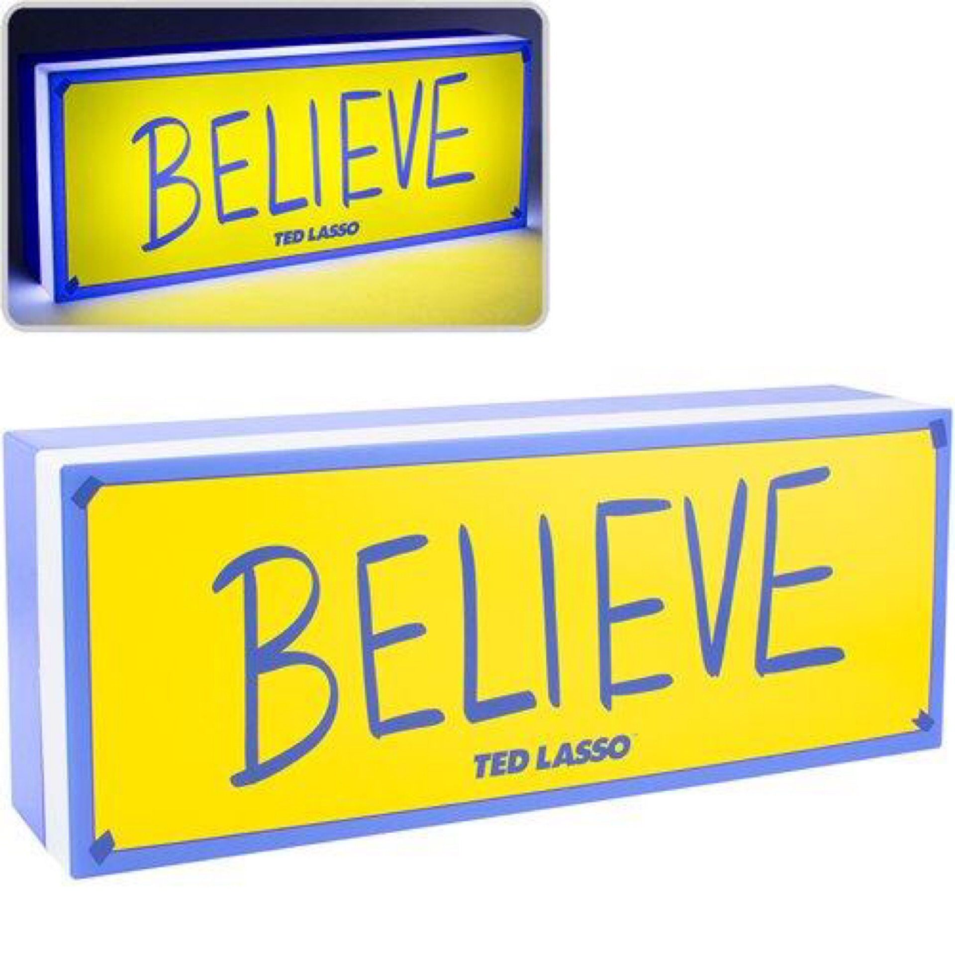 RePop Gifts Ted Lasso Believe Logo Light