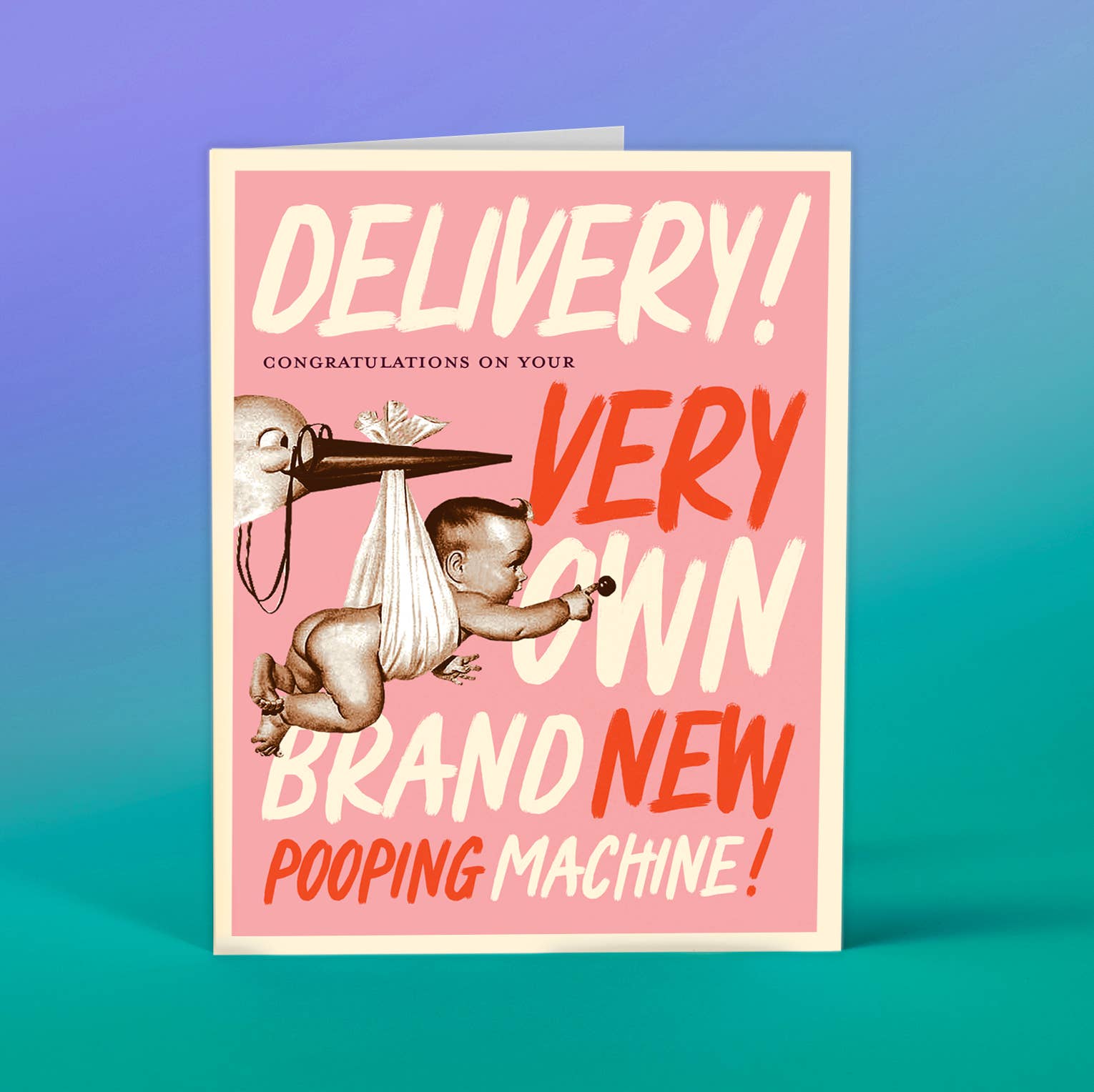 Baby Delivery Card RePop Gifts