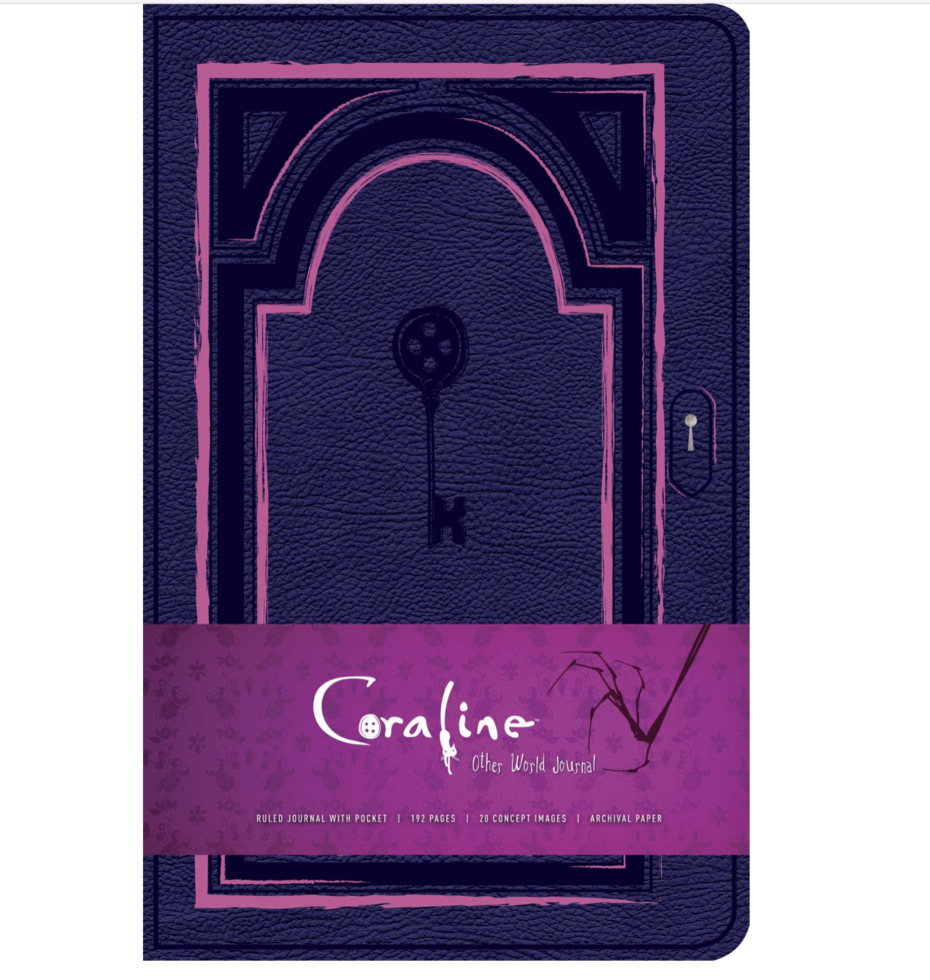 Coraline Ruled Journal, Hardcover