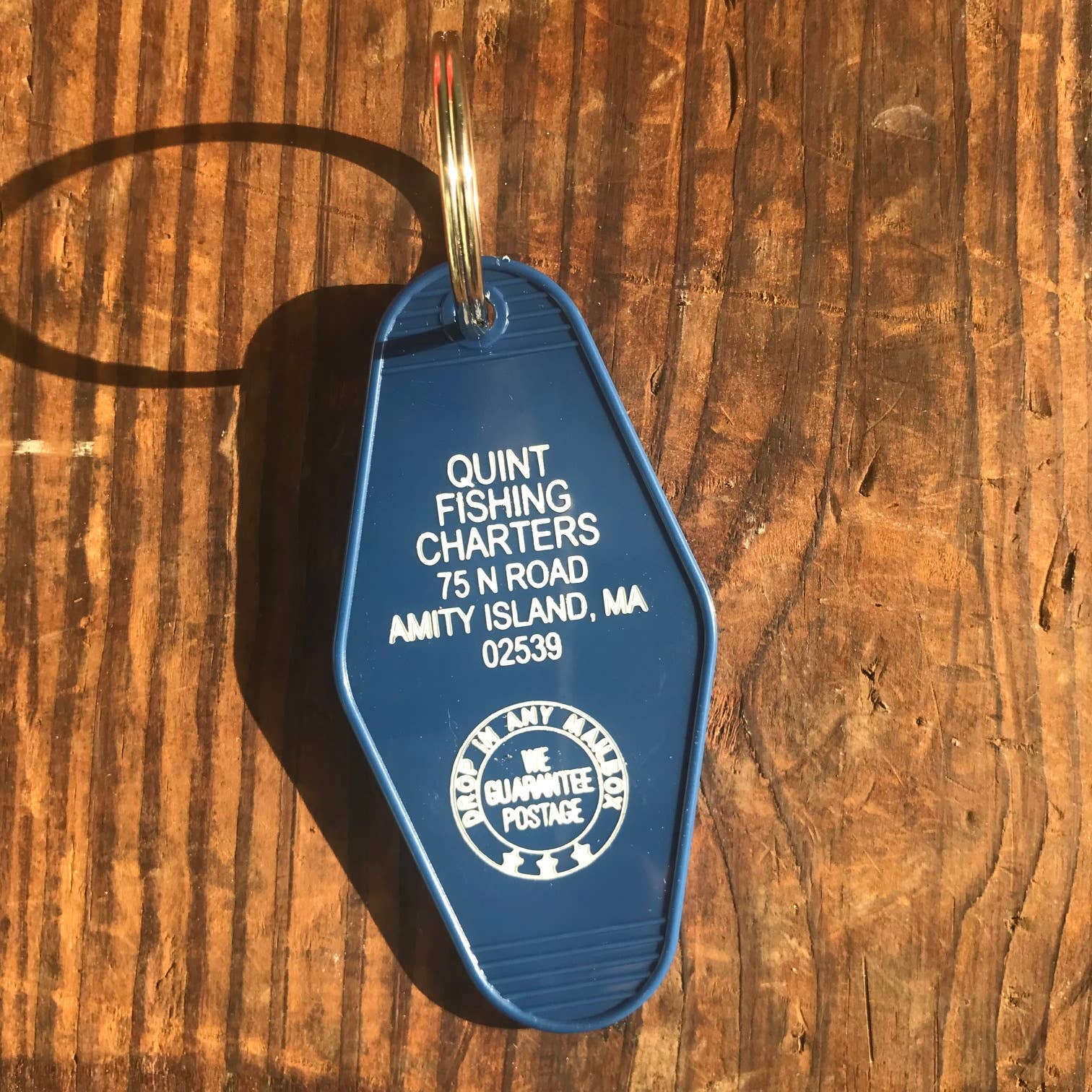 Motel Key Fob - Quint Fishing Charters (Jaws)