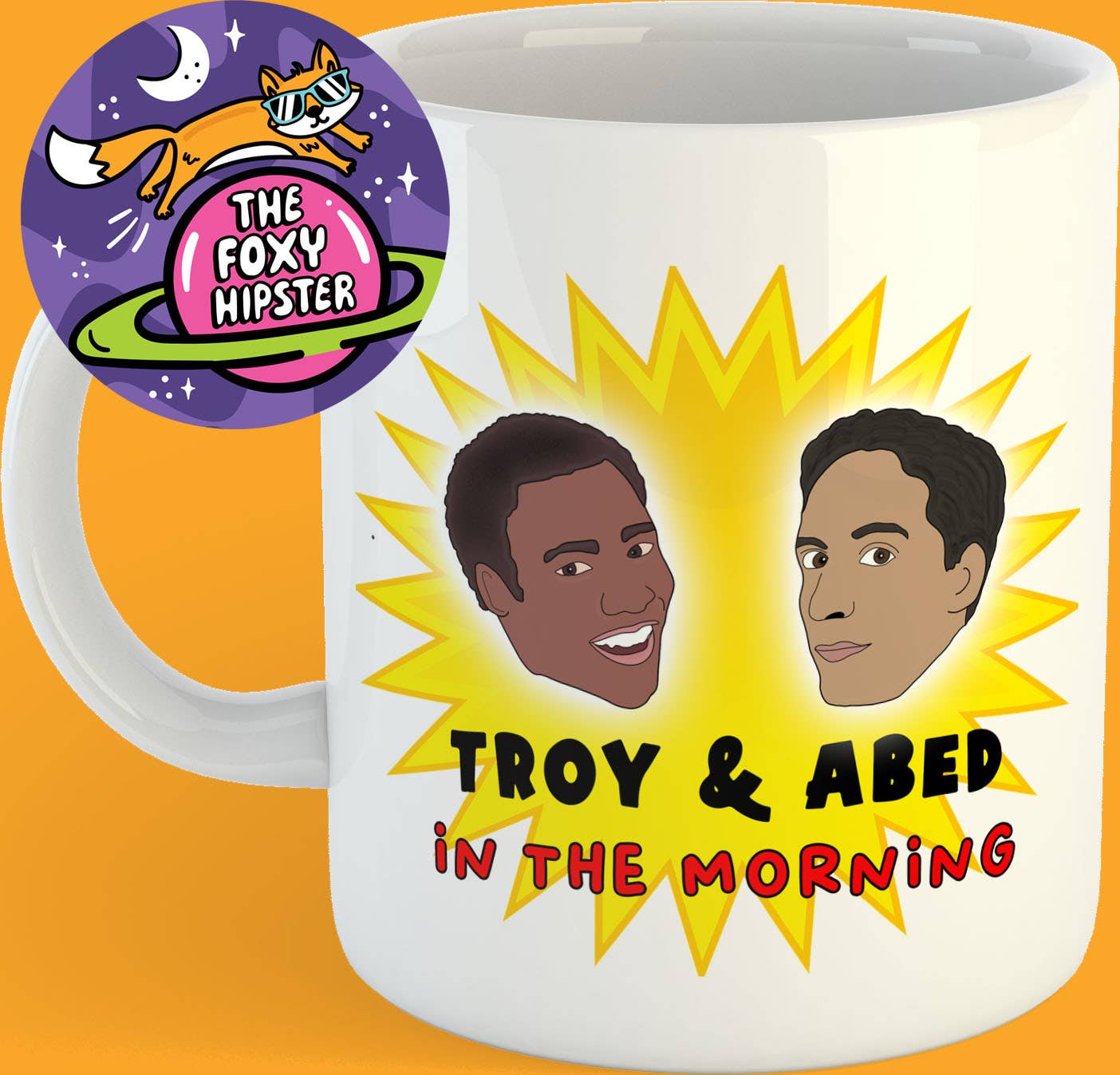 Troy and Abed in the Morning Community  11oz Coffee Mug