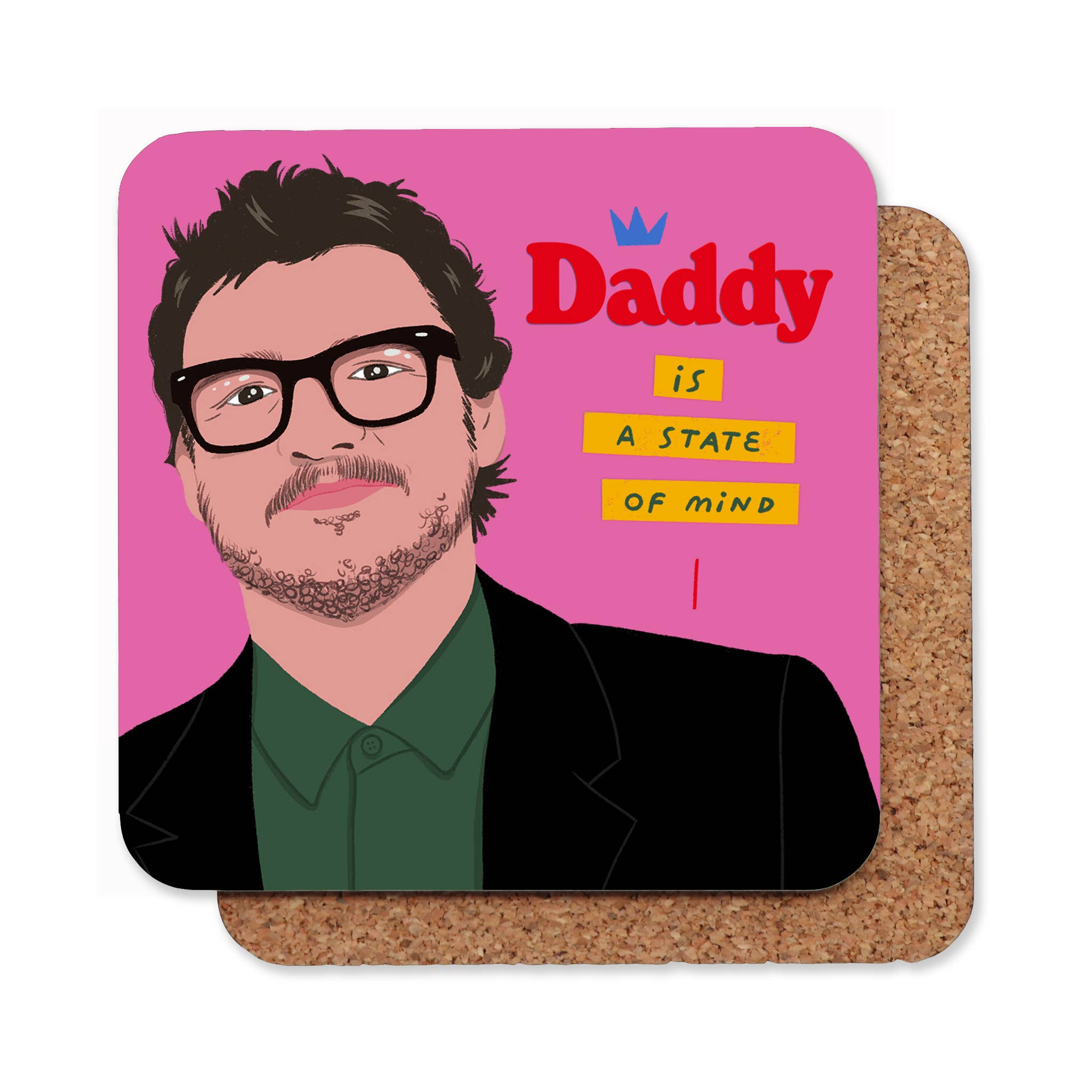 T-shirt Unisexe « Daddy Is A State Of Mind » - Design Humoristique, Coupe Classique, Coton Doux