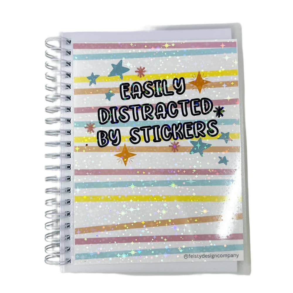 Easily Distracted by Stickers Sticker Book
