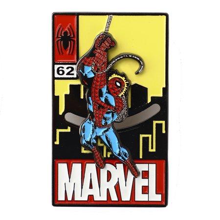 Marvel Spiderman Animated Sliding Lapel Pin