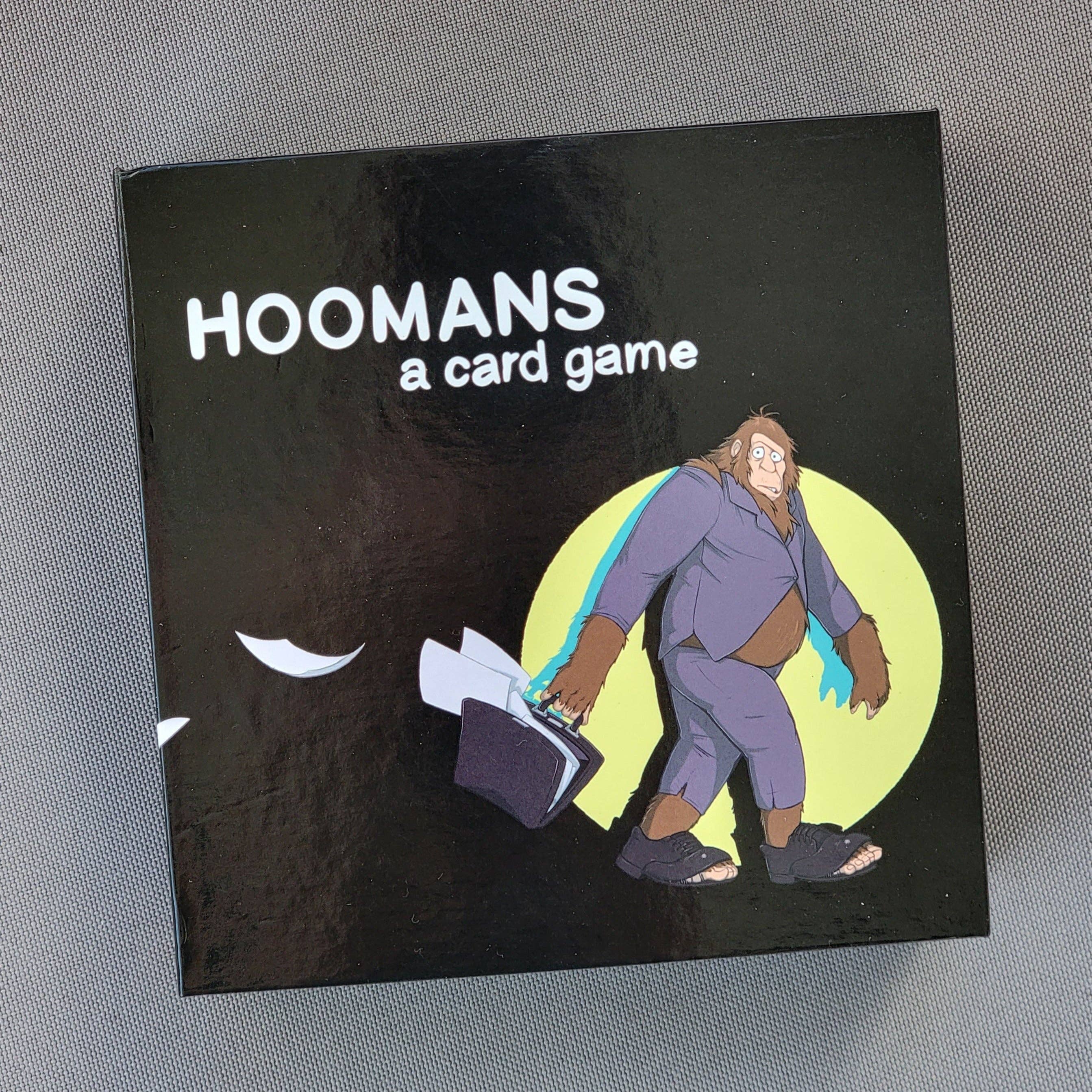 HOOMANS Table Top Game, Light Strategy, Cryptid Inspired