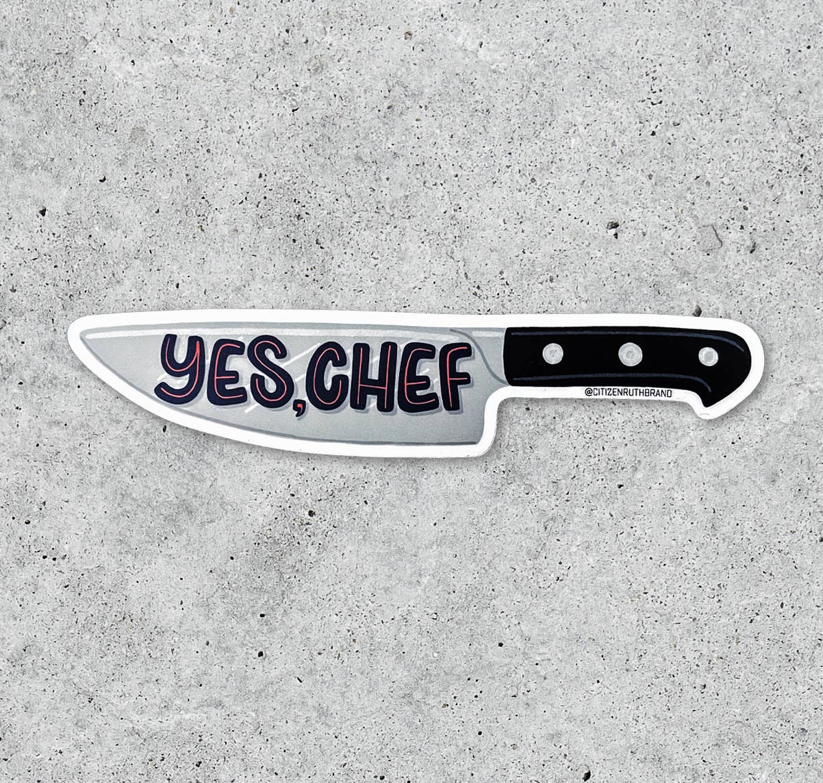 Yes, Chef Sticker | RePop Gifts