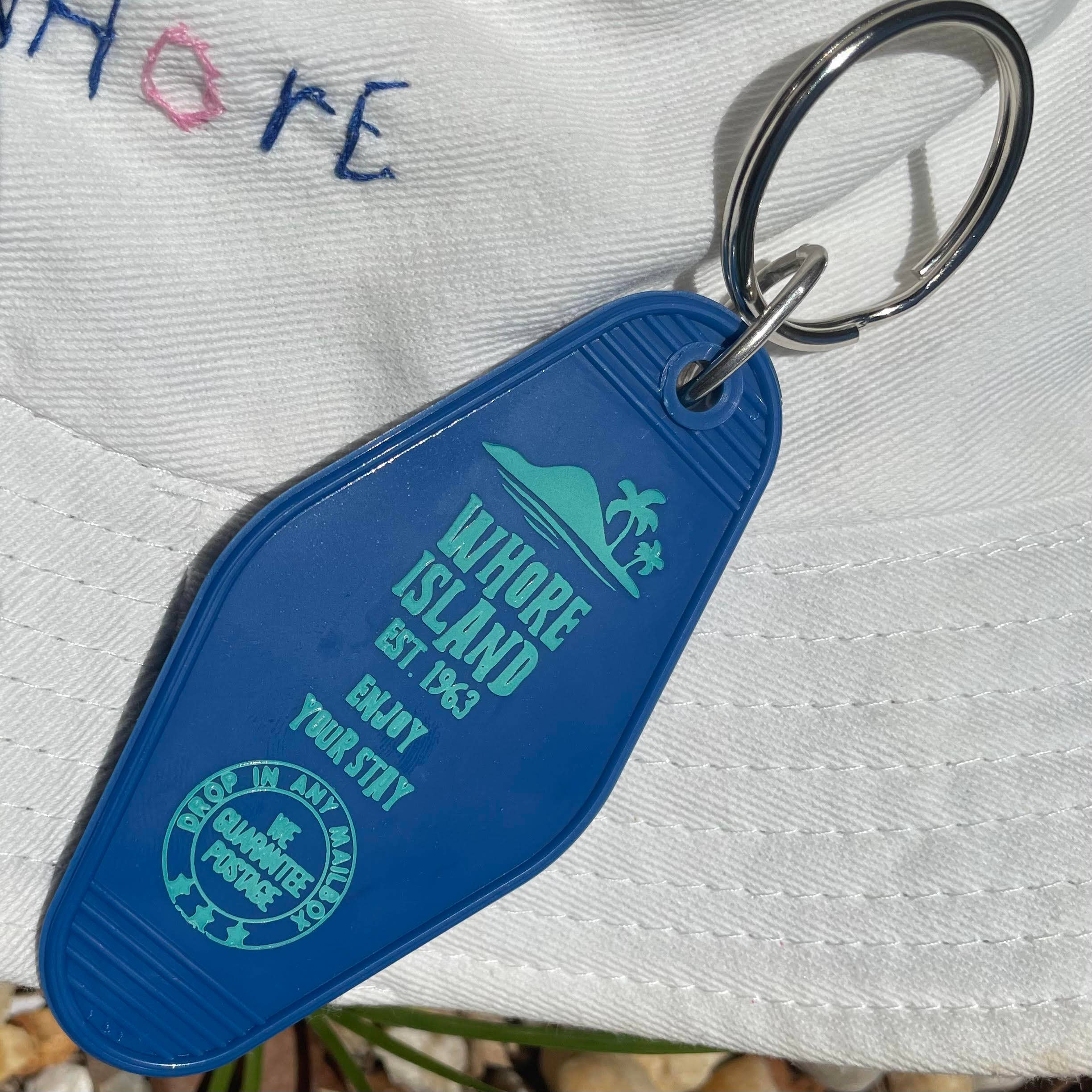 Motel Key Fob - Whore Island