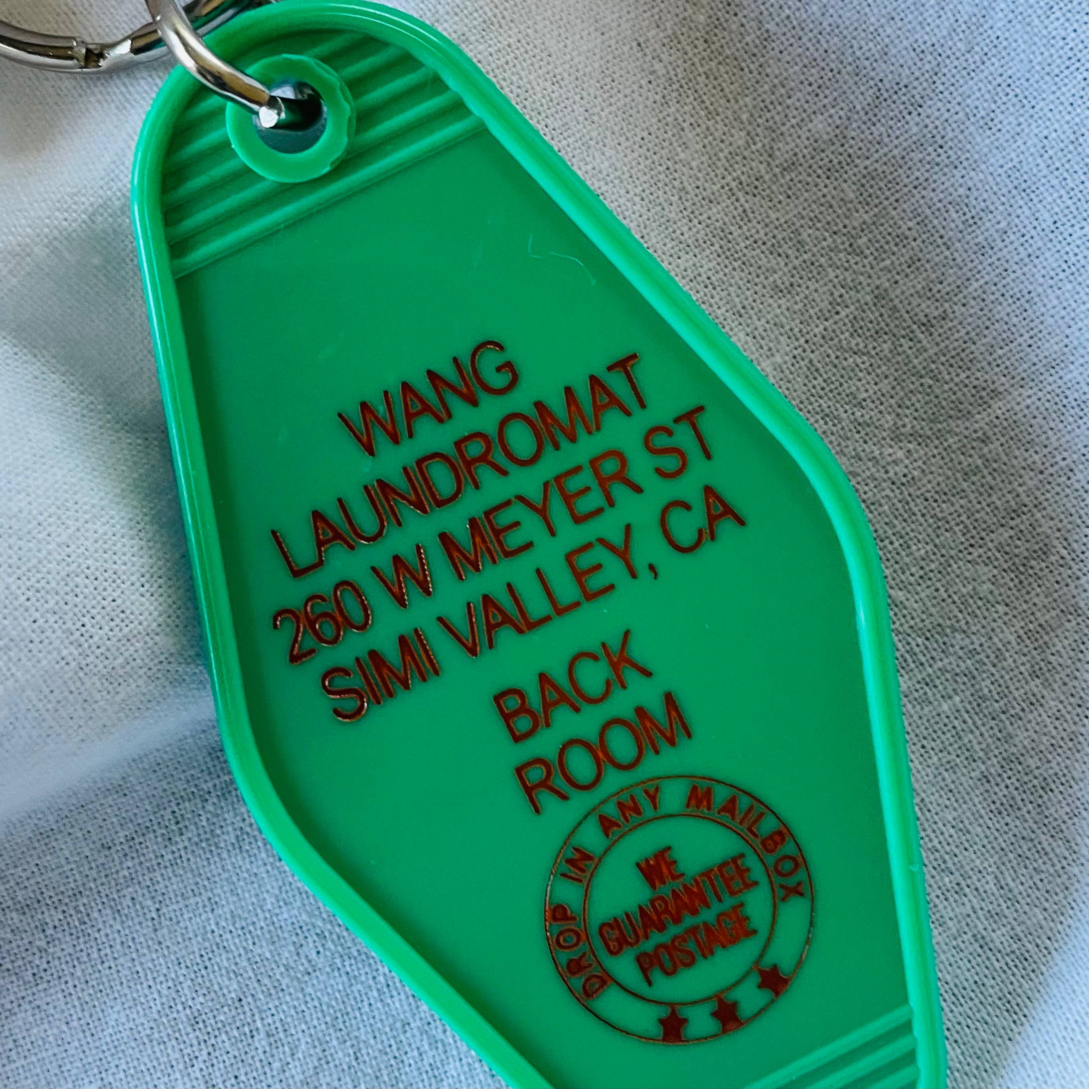 Motel Key Fob - Wang Laundromat (Everything Everywhere...)