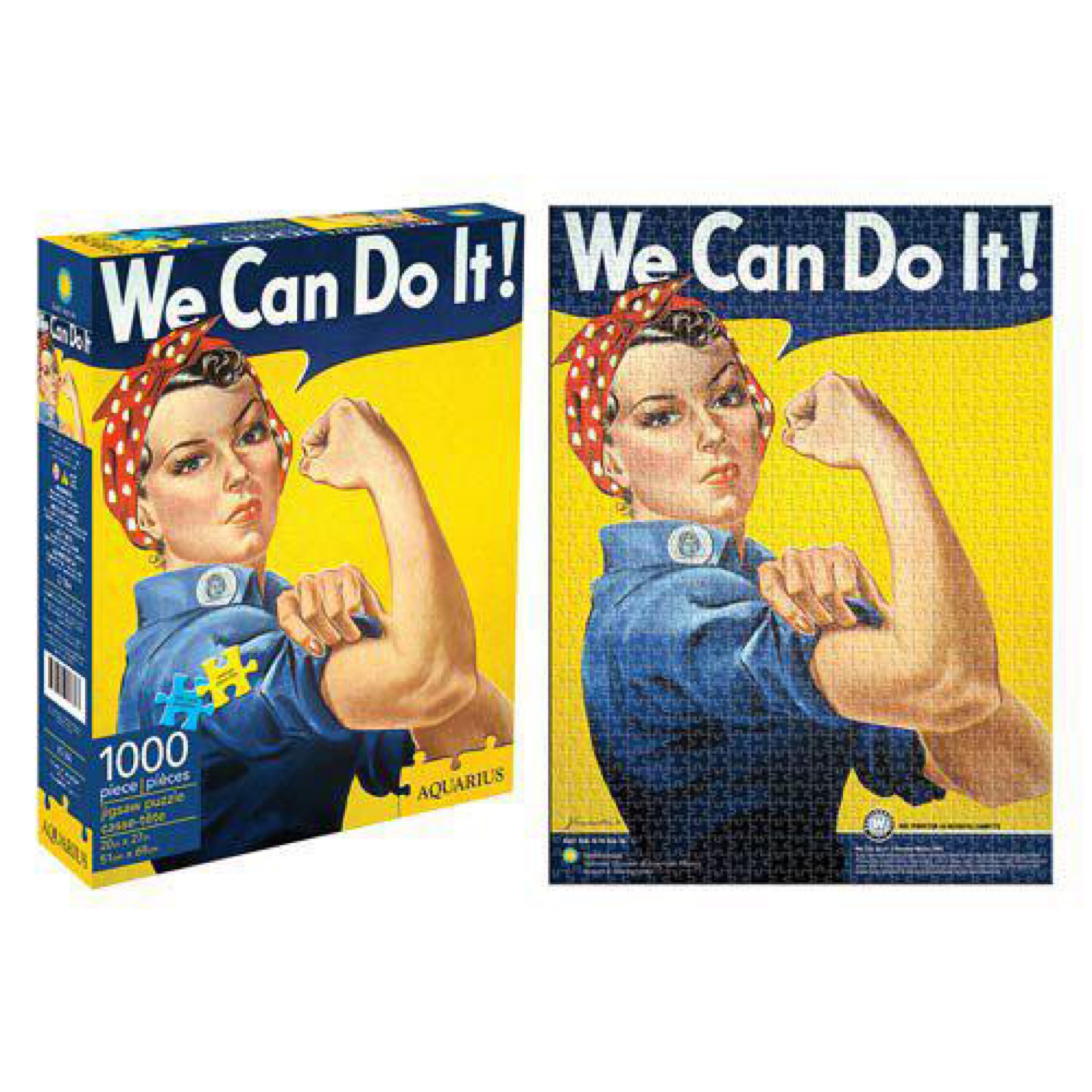 RePop Gifts | Smithsonian Rosie The Riveter Puzzle (1000 Piece Jigsaw ...