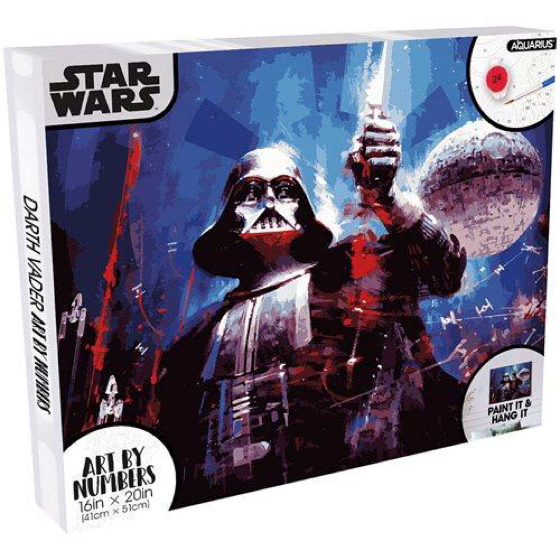 Star Wars Darth Vader Art by Numbers Painting Kit