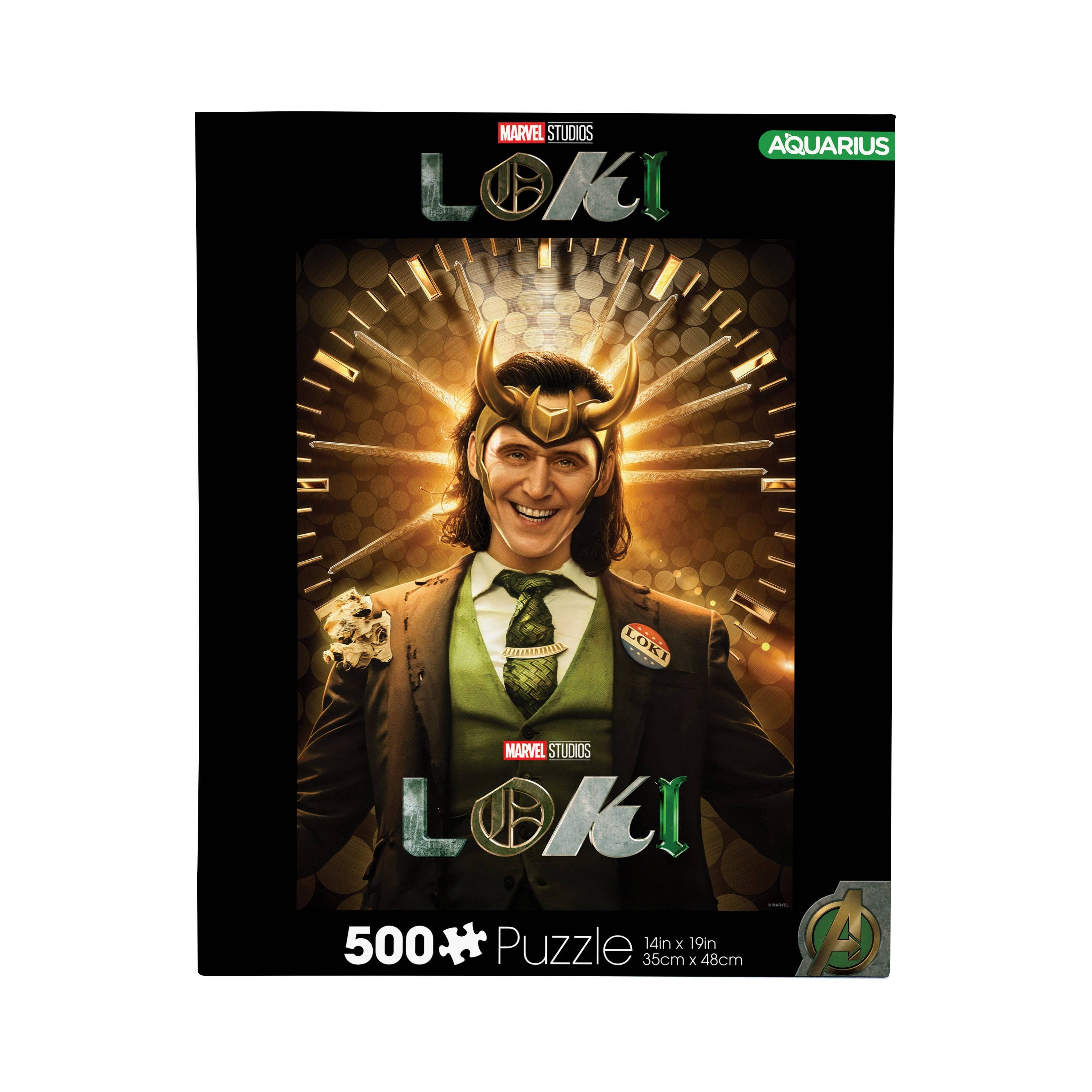 Marvel Loki 500 Piece Jigsaw Puzzle