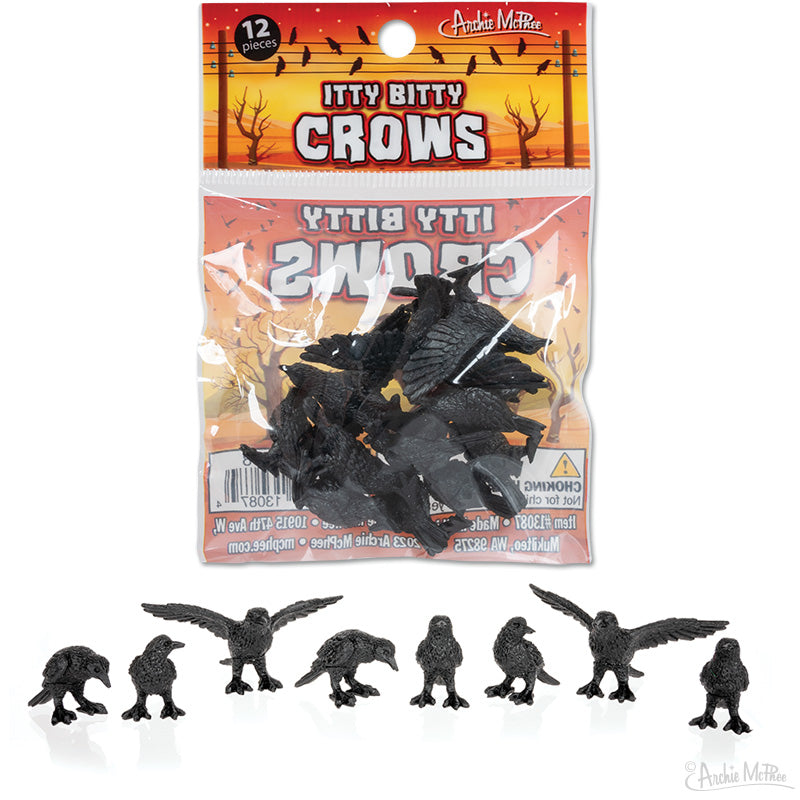 Itty Bitty Crows set of 12