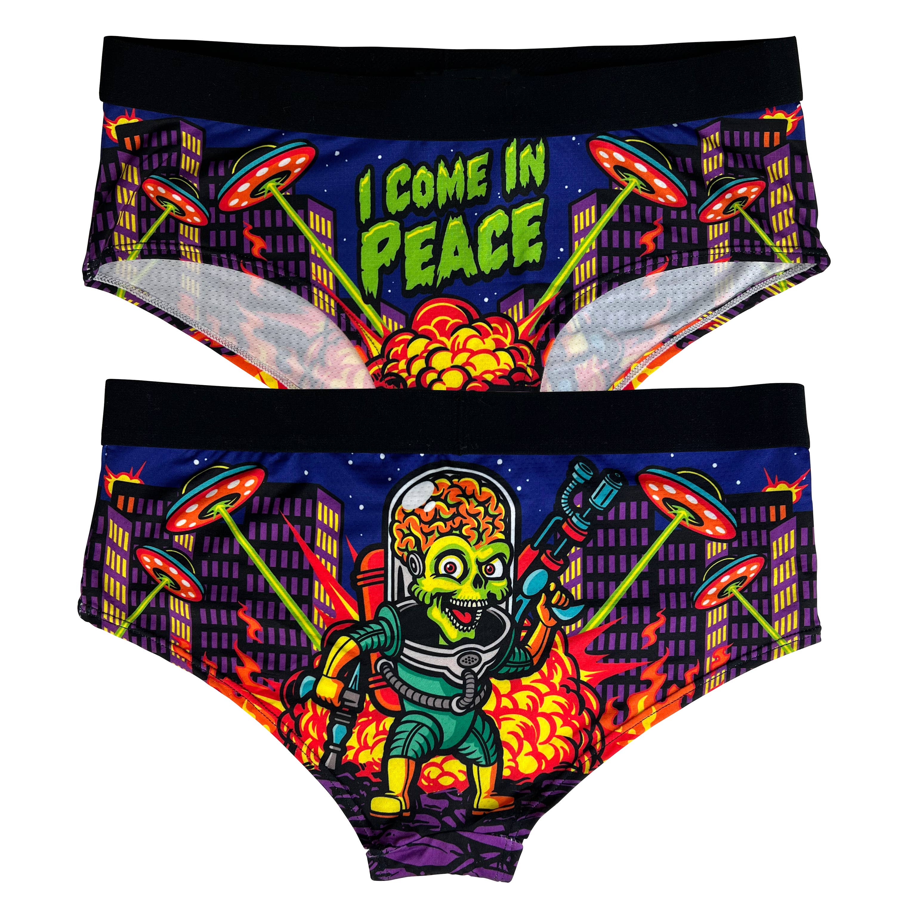 I Come in Peace Women’s Panties