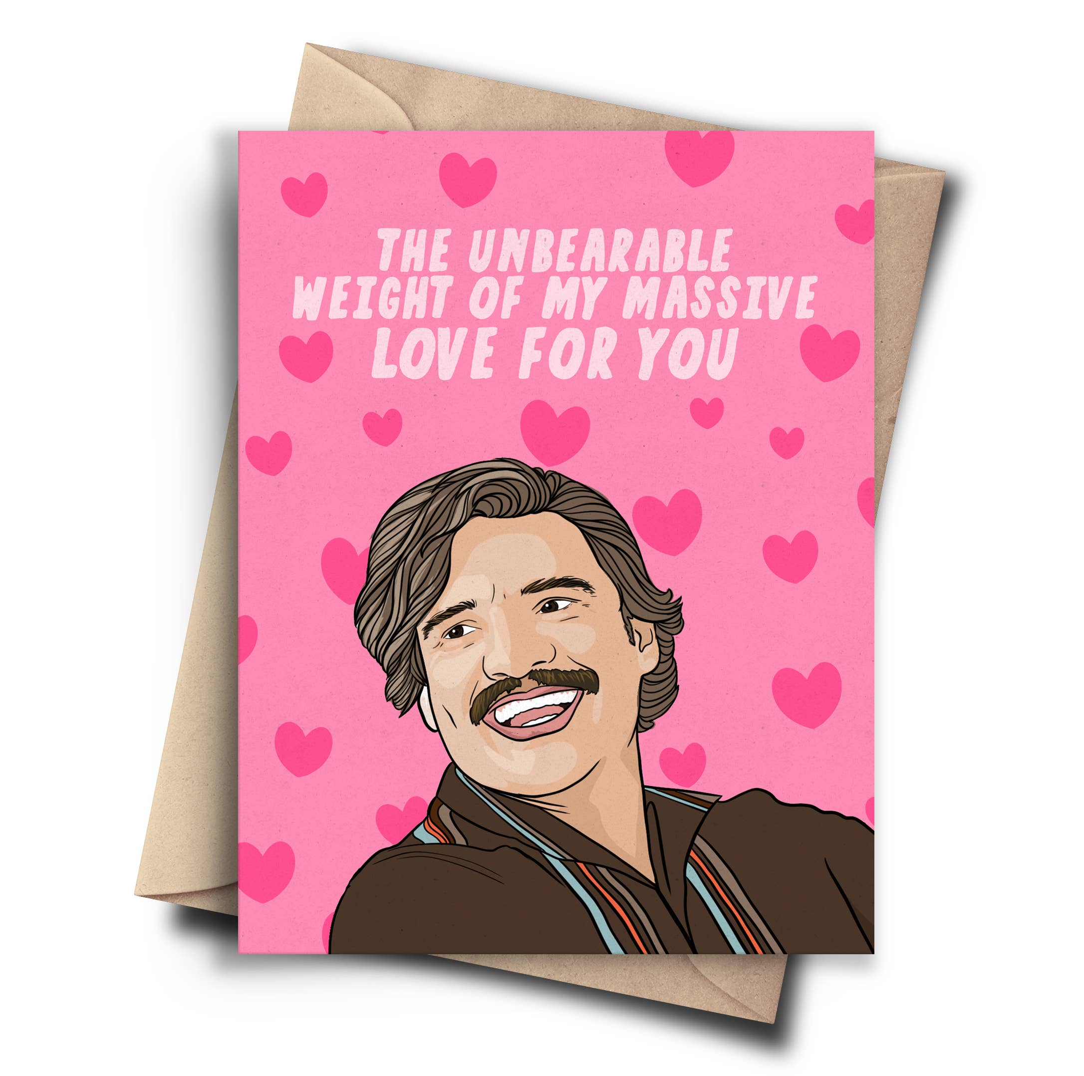 RePop Gifts | Pedro Pascal Funny Anniversary Card - Friendship Love Card