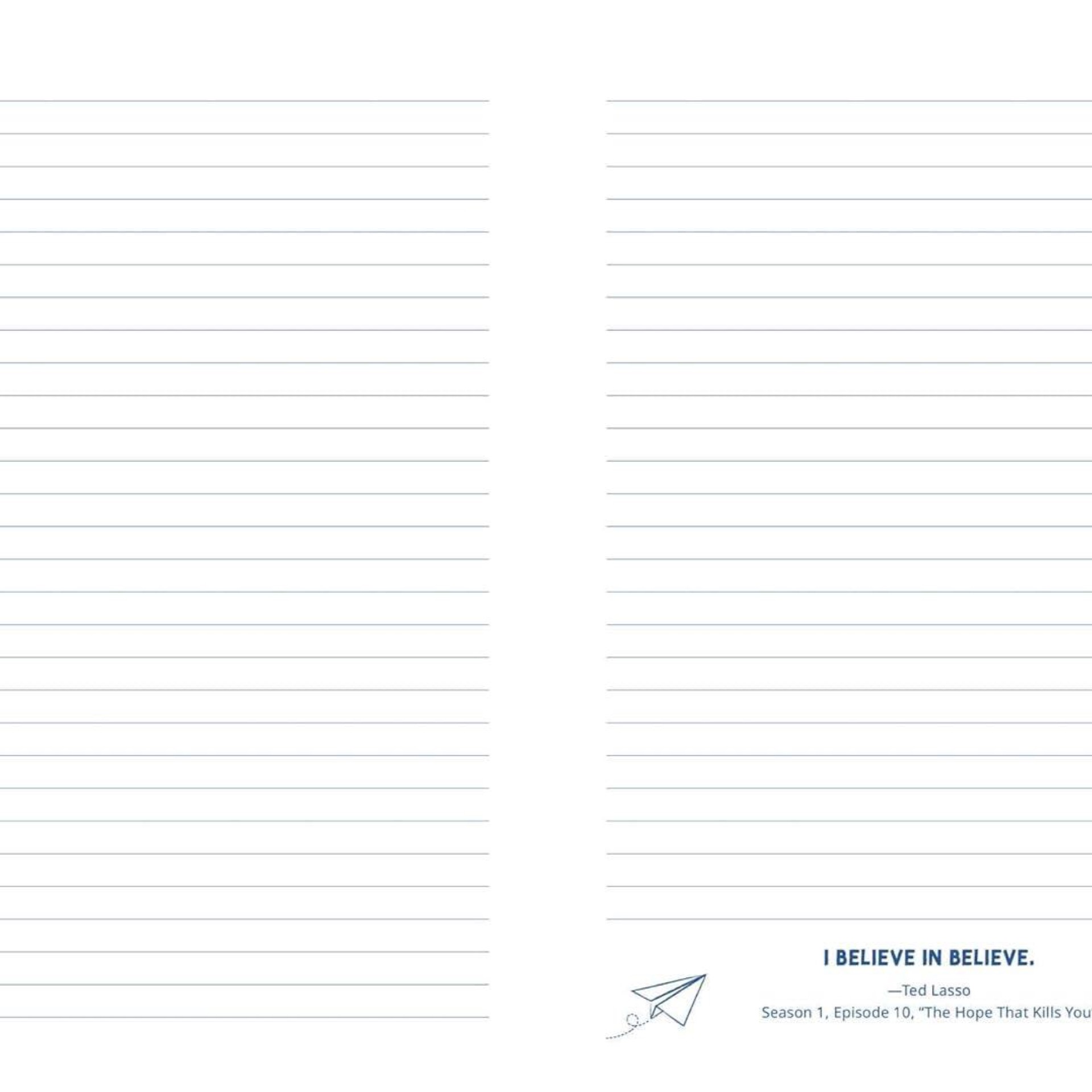 Ted Lasso: Believe Journal - Image 2
