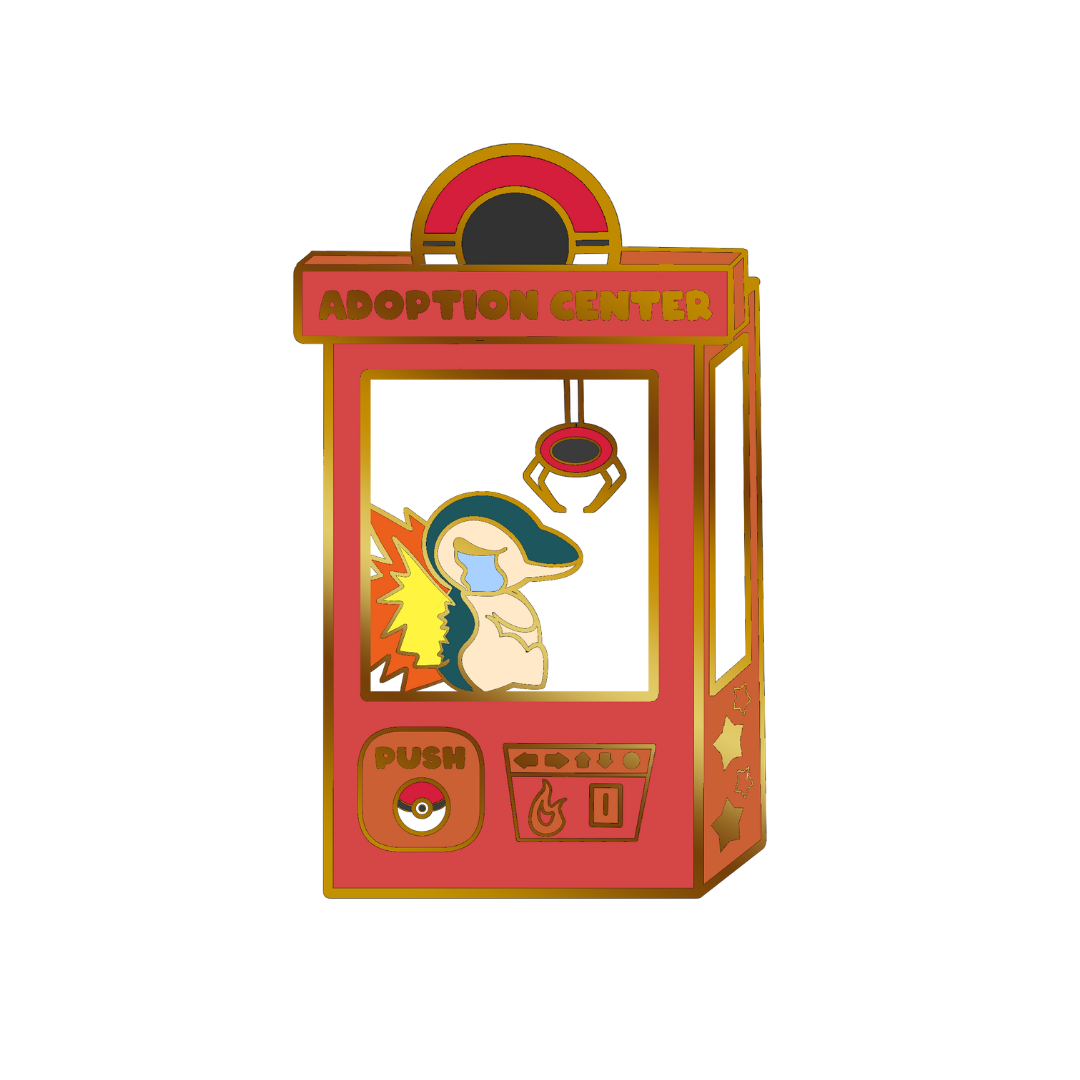 Pokemon Cyndaquill Enamel Pin // Anime // Gaming