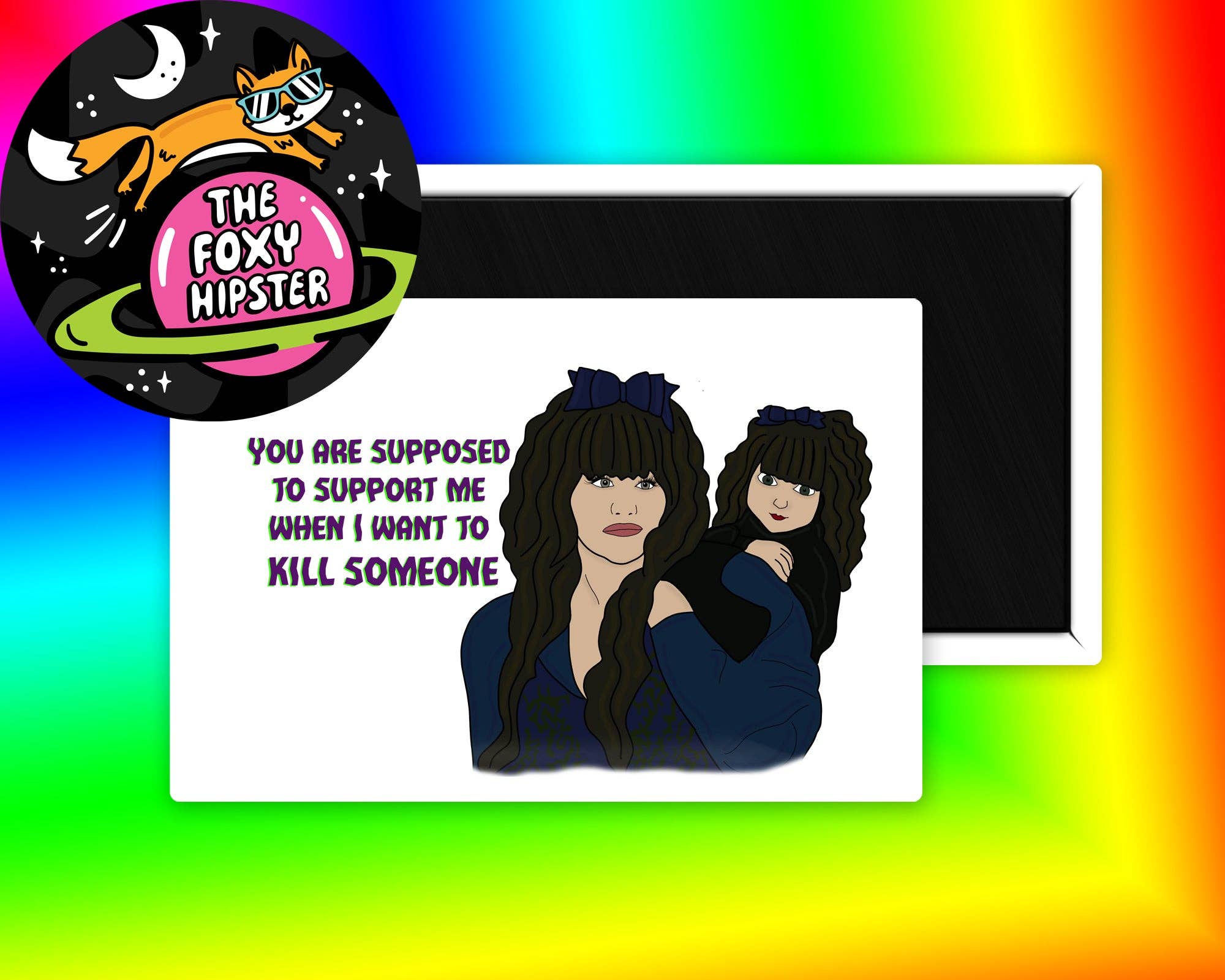 Nadja What We Do in The Shadows Magnet