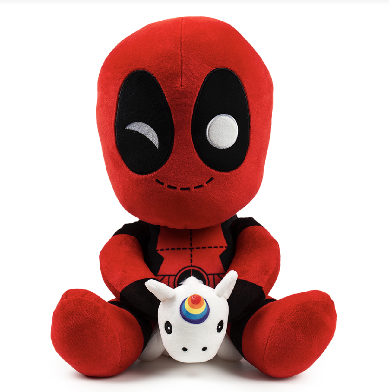 HugMe by KidRobot - Plush - Deadpool with Unicorn