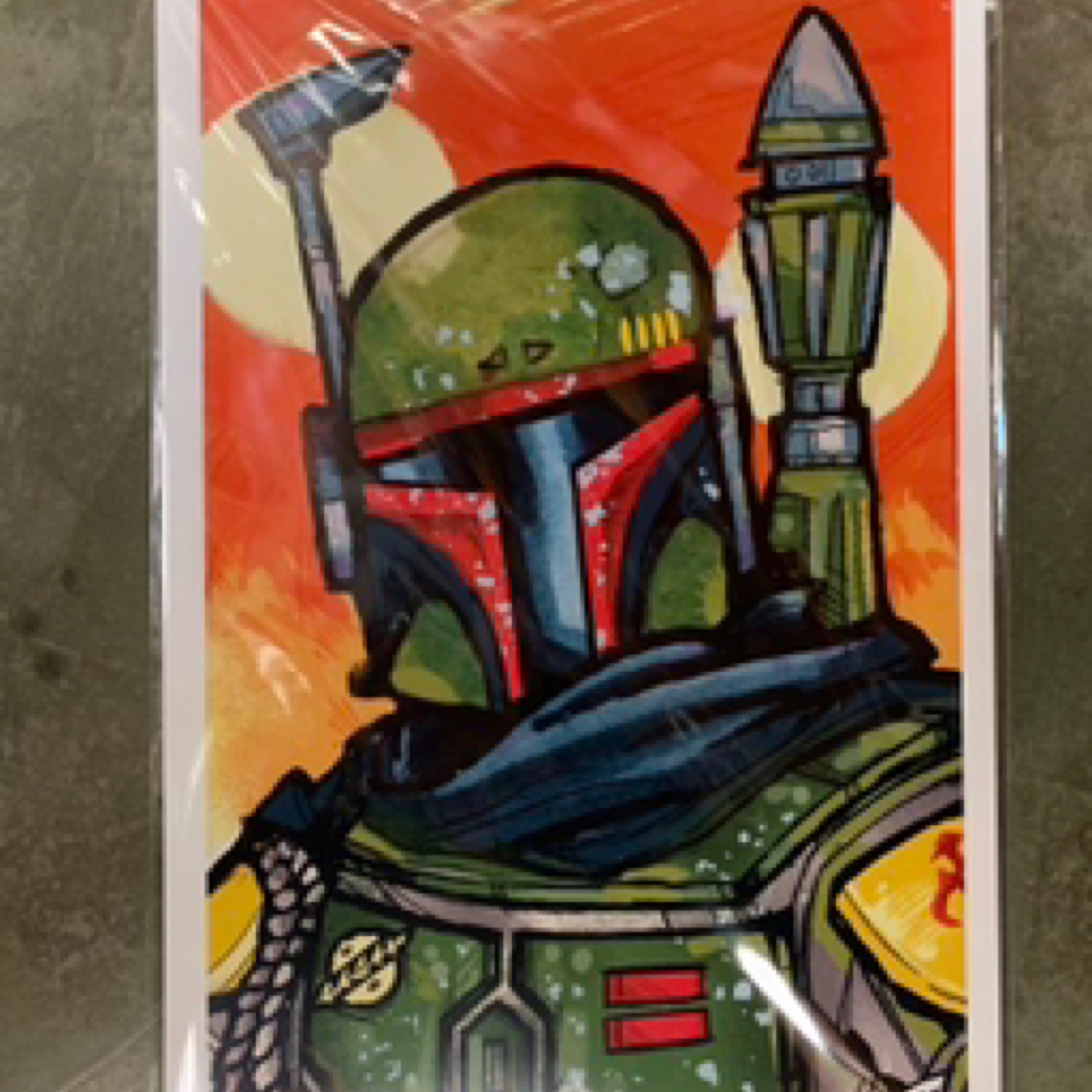 Boba Fett 11 x 17 Print
