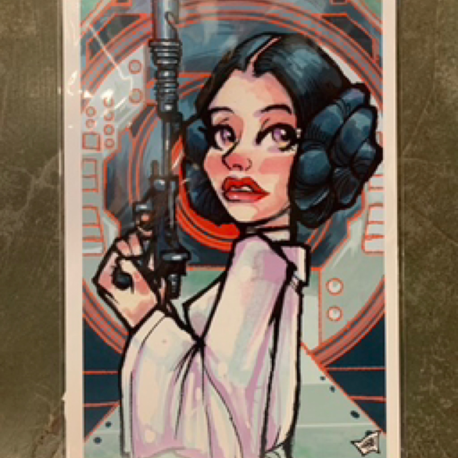 Princess Leia 11 x 17 Print