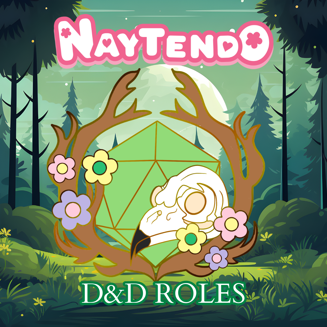 Dungeons & Dragons Role Enamel Pin // Druid